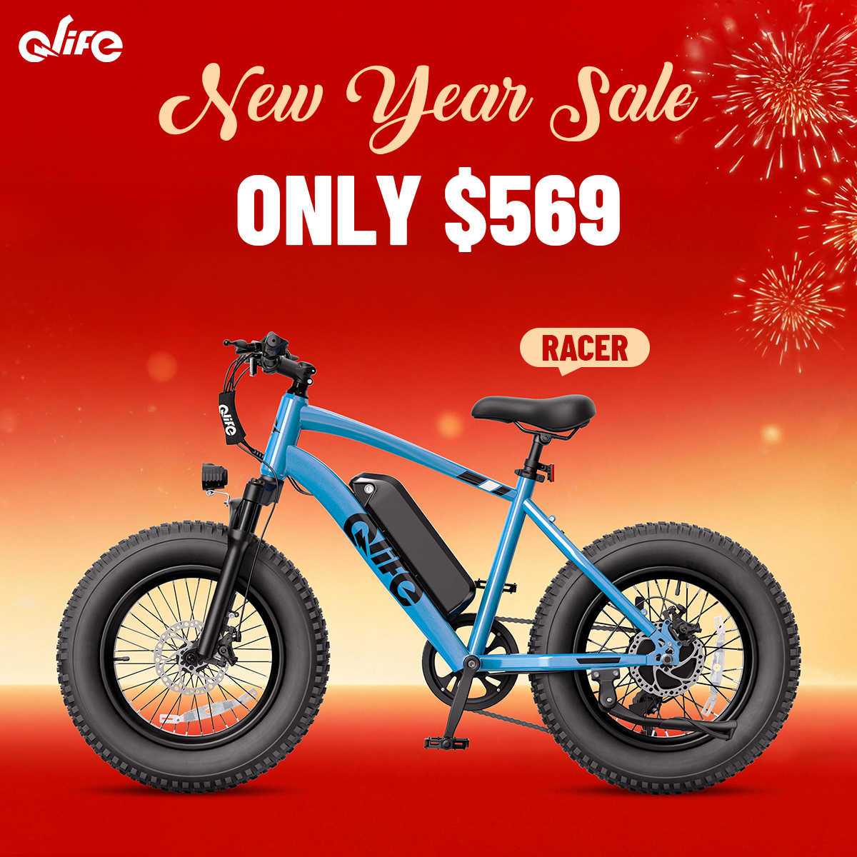 Qlife ebike Facebook ad