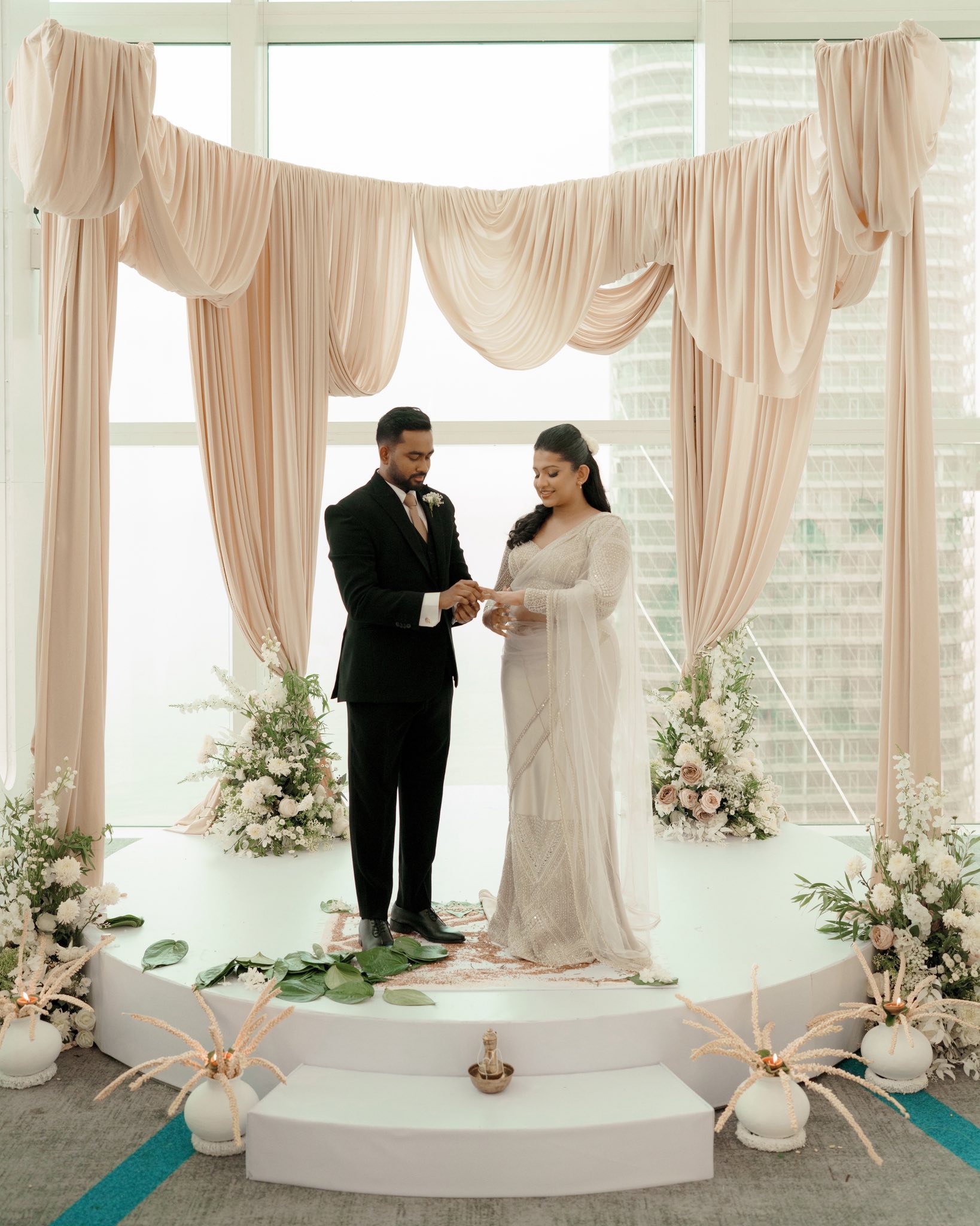 Summer Twilight Facebook ad: Nipuni & Champaka Wedding