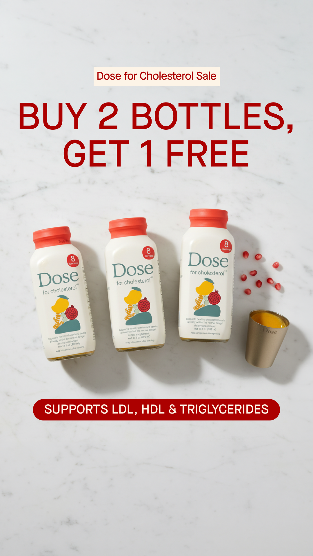 Dose for Cholesterol Facebook ad
