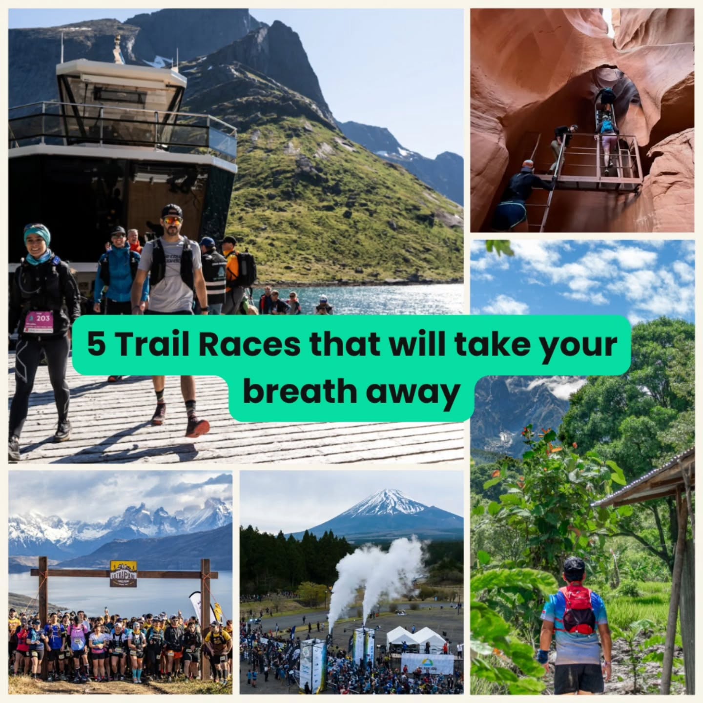 trailrunadvisor Facebook ad: Some races go beyond running… they take you…