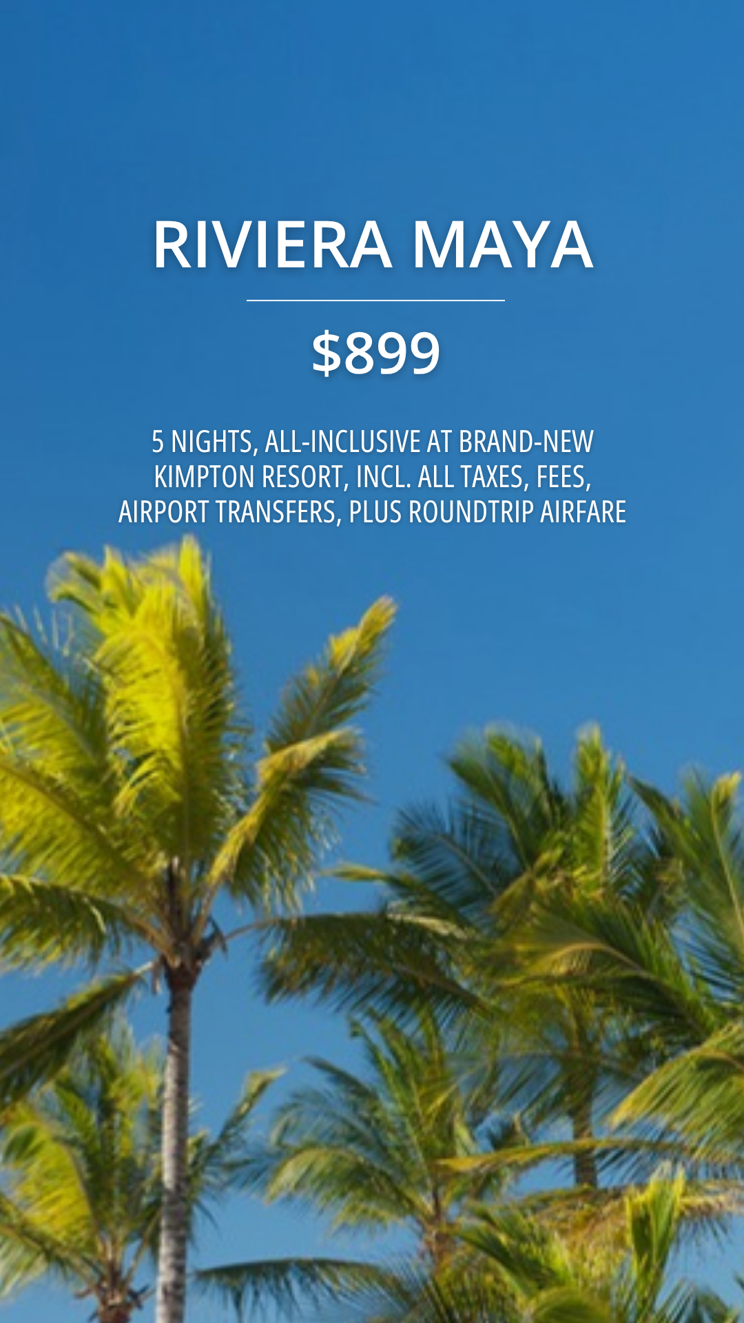 Travelzoo Facebook ad