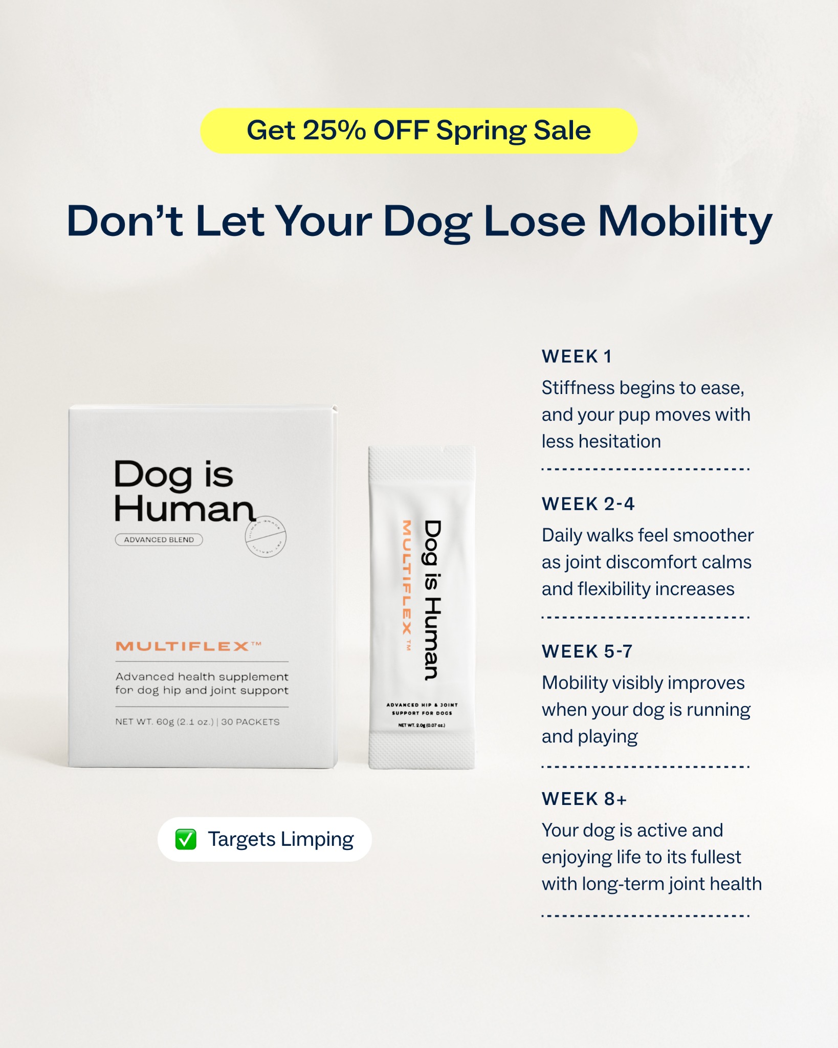 Dog is Human Facebook ad