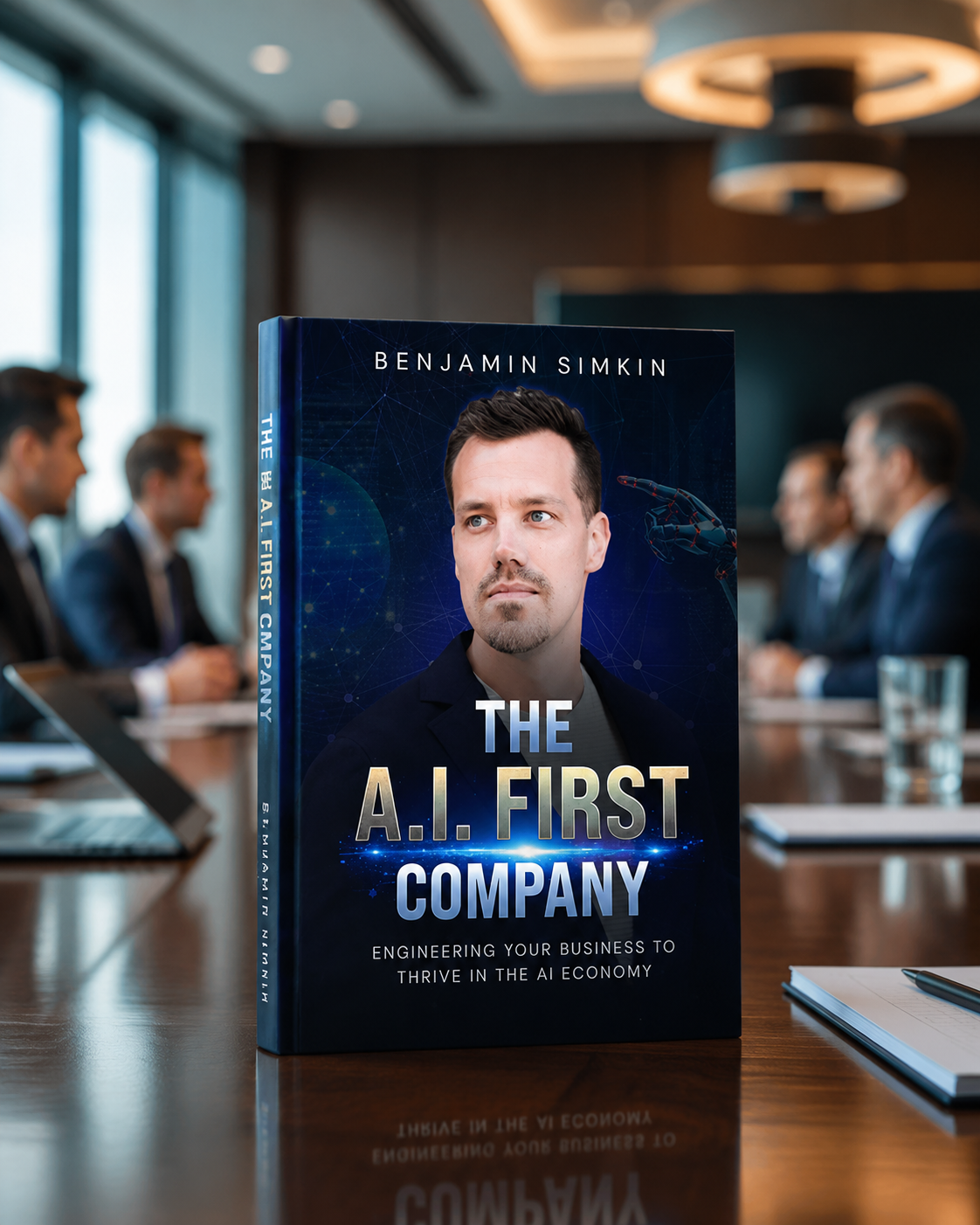 Ben Simkin Facebook ad: The AI First Company