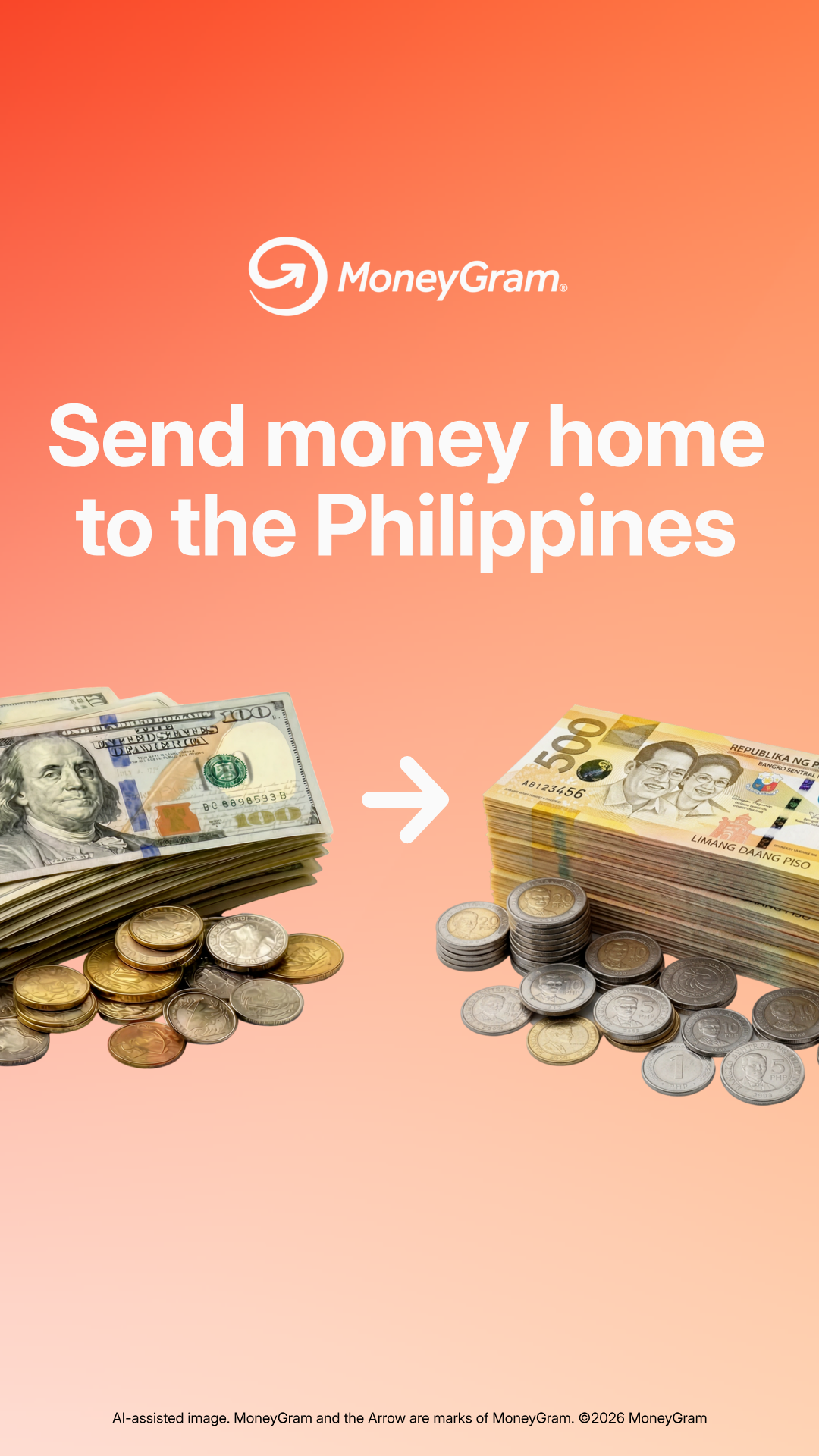 MoneyGram Facebook ad