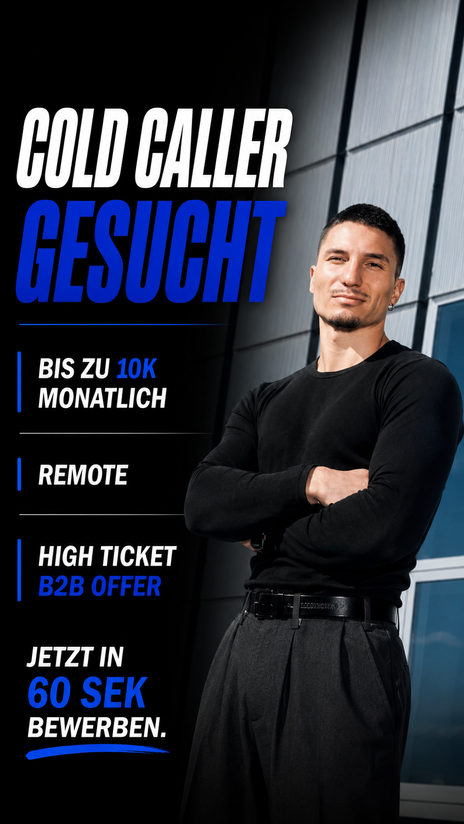 Predict-Ability.com Facebook ad: 5-10k/Monat als Cold Caller - 100% Remote