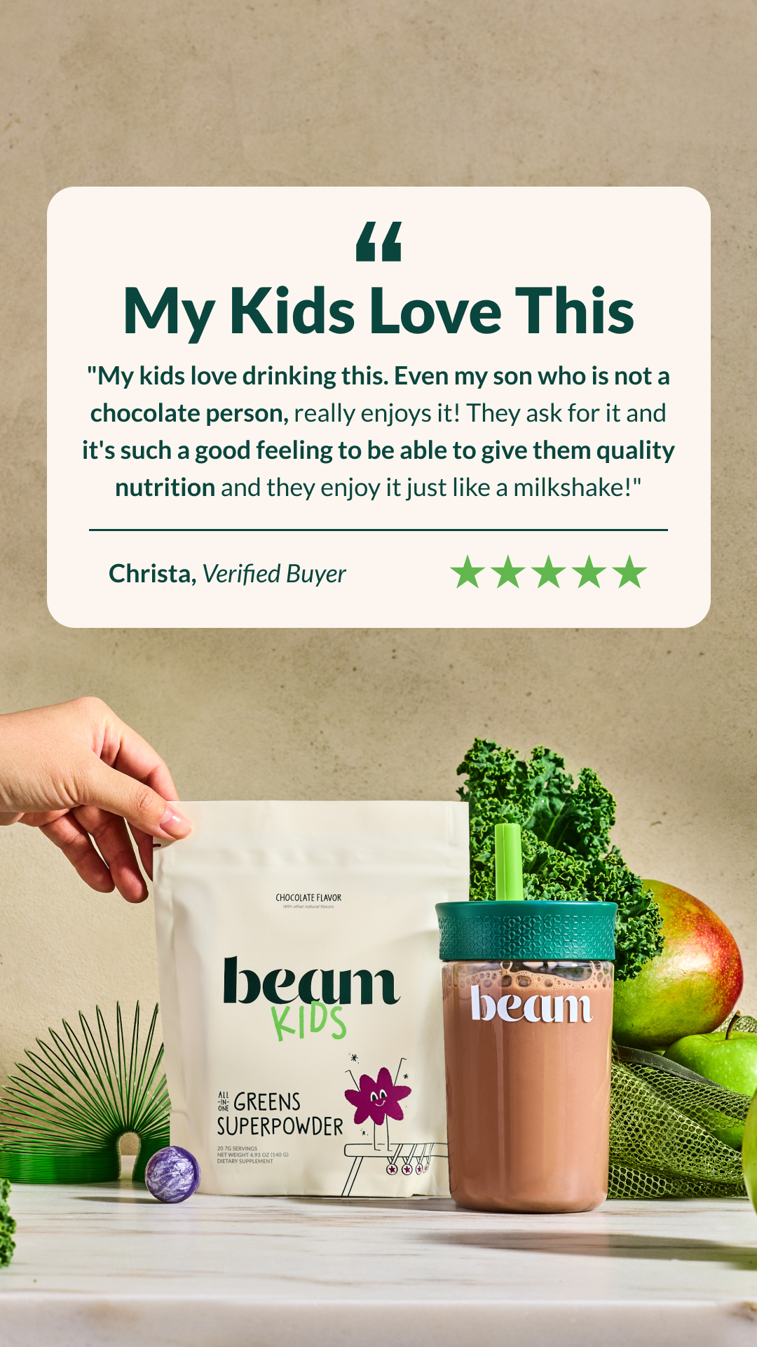 beam Facebook ad