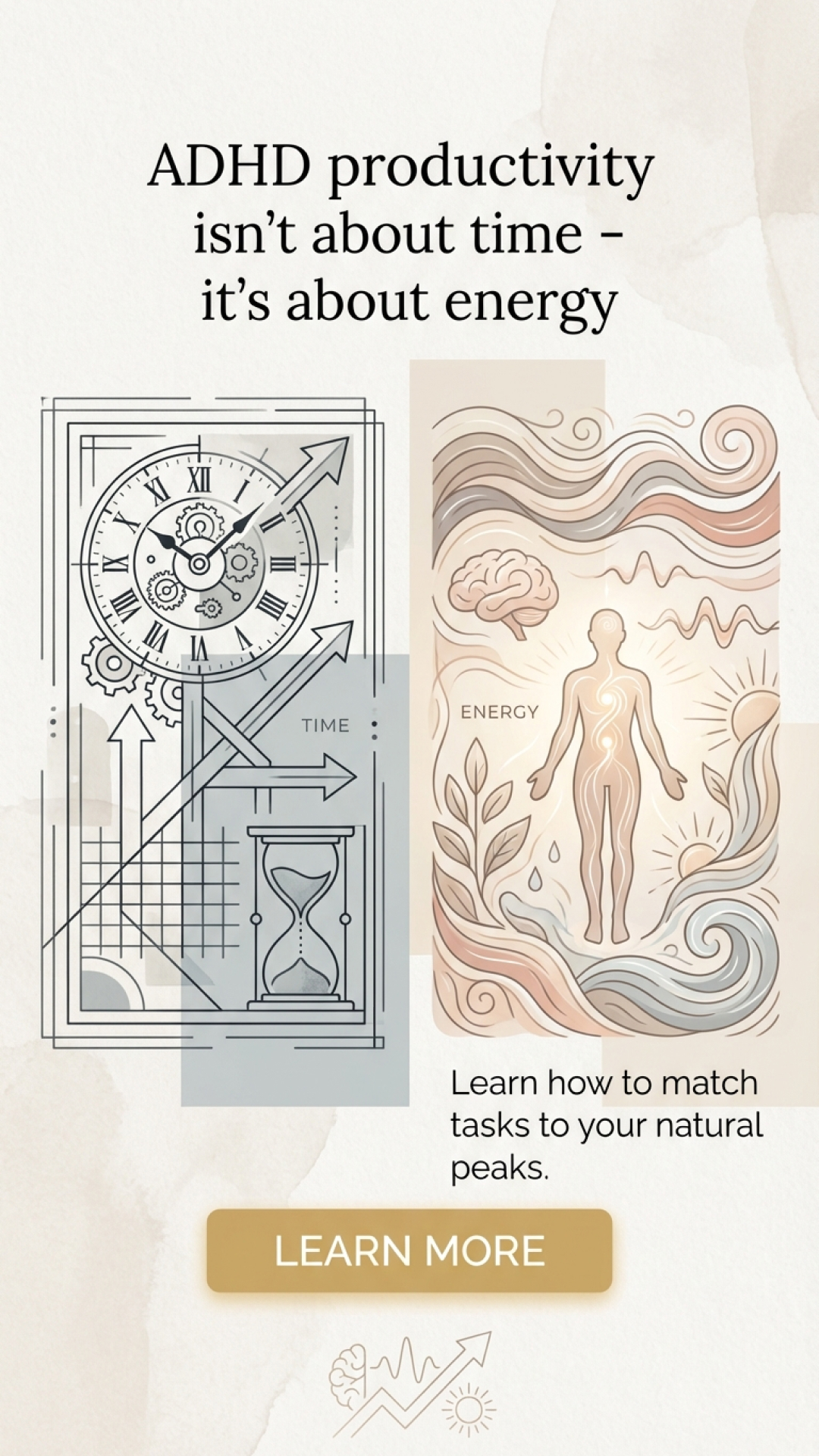 Rewire your ADHD brain Facebook ad