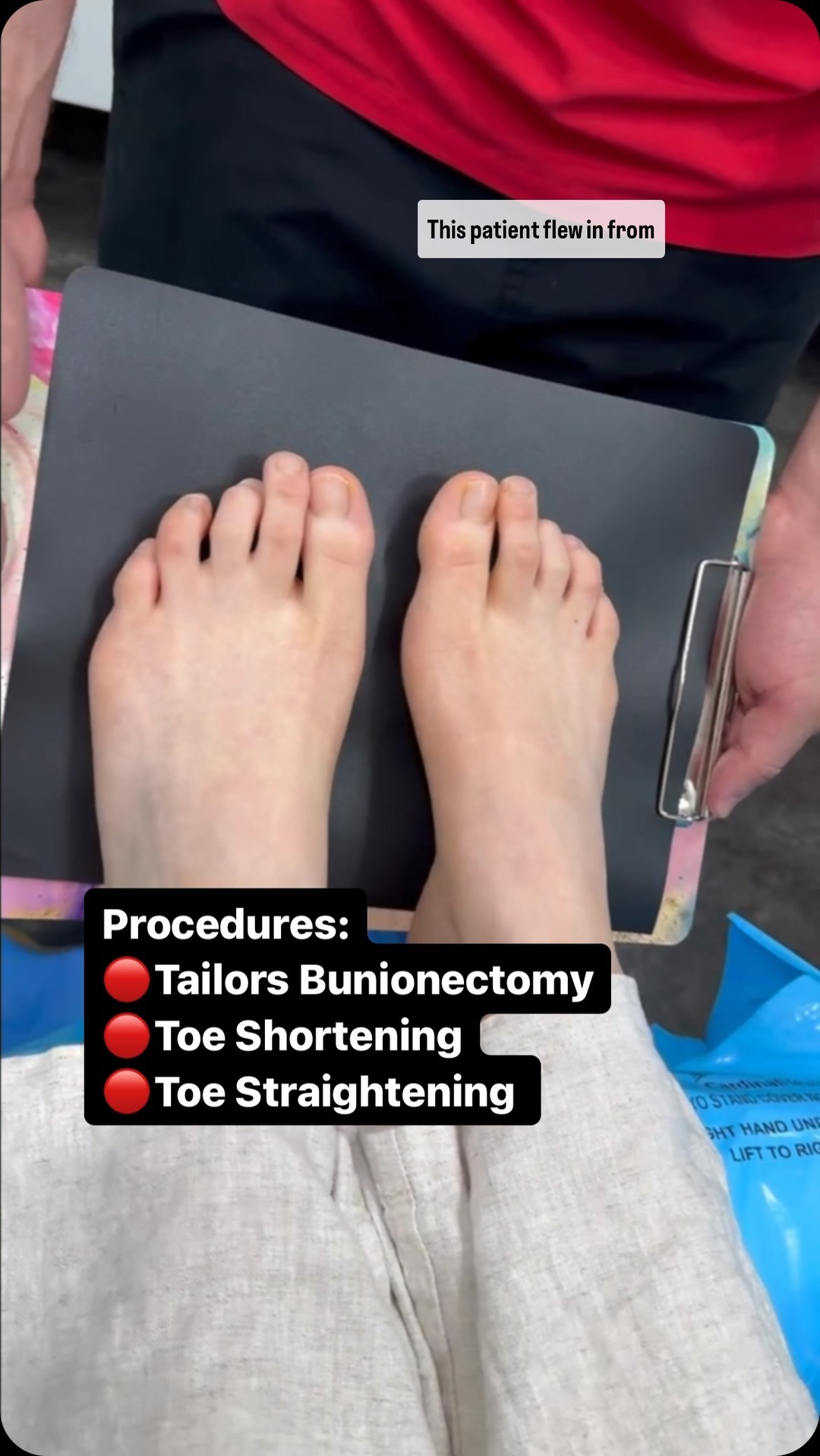 Foot First Podiatry Centers Facebook ad: Tailors bunions are less common and less deforming…