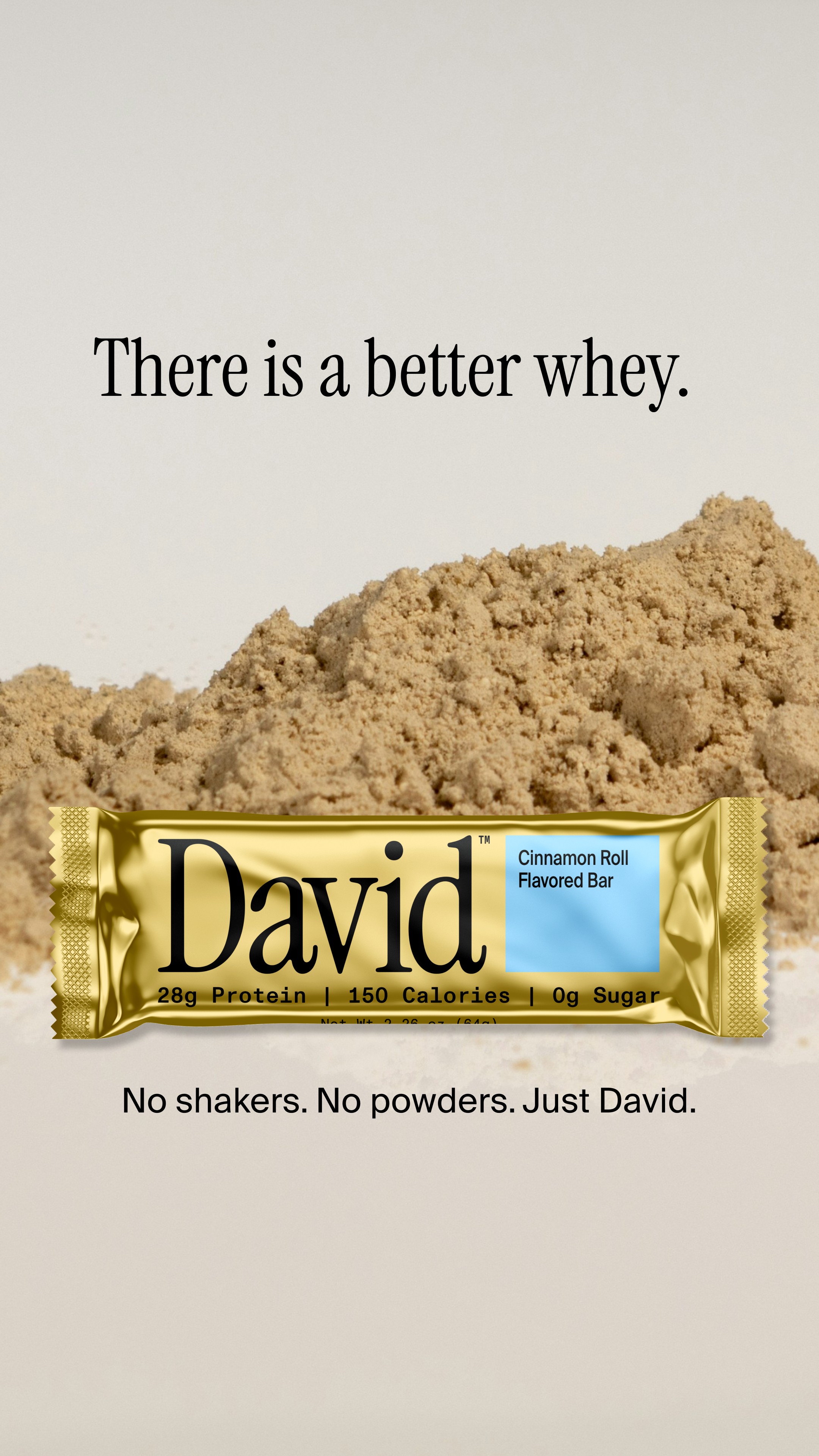 David Protein Facebook ad