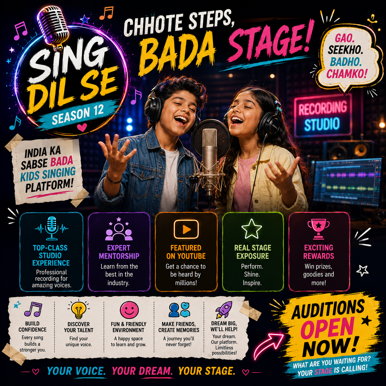 Sing Dil Se Facebook ad