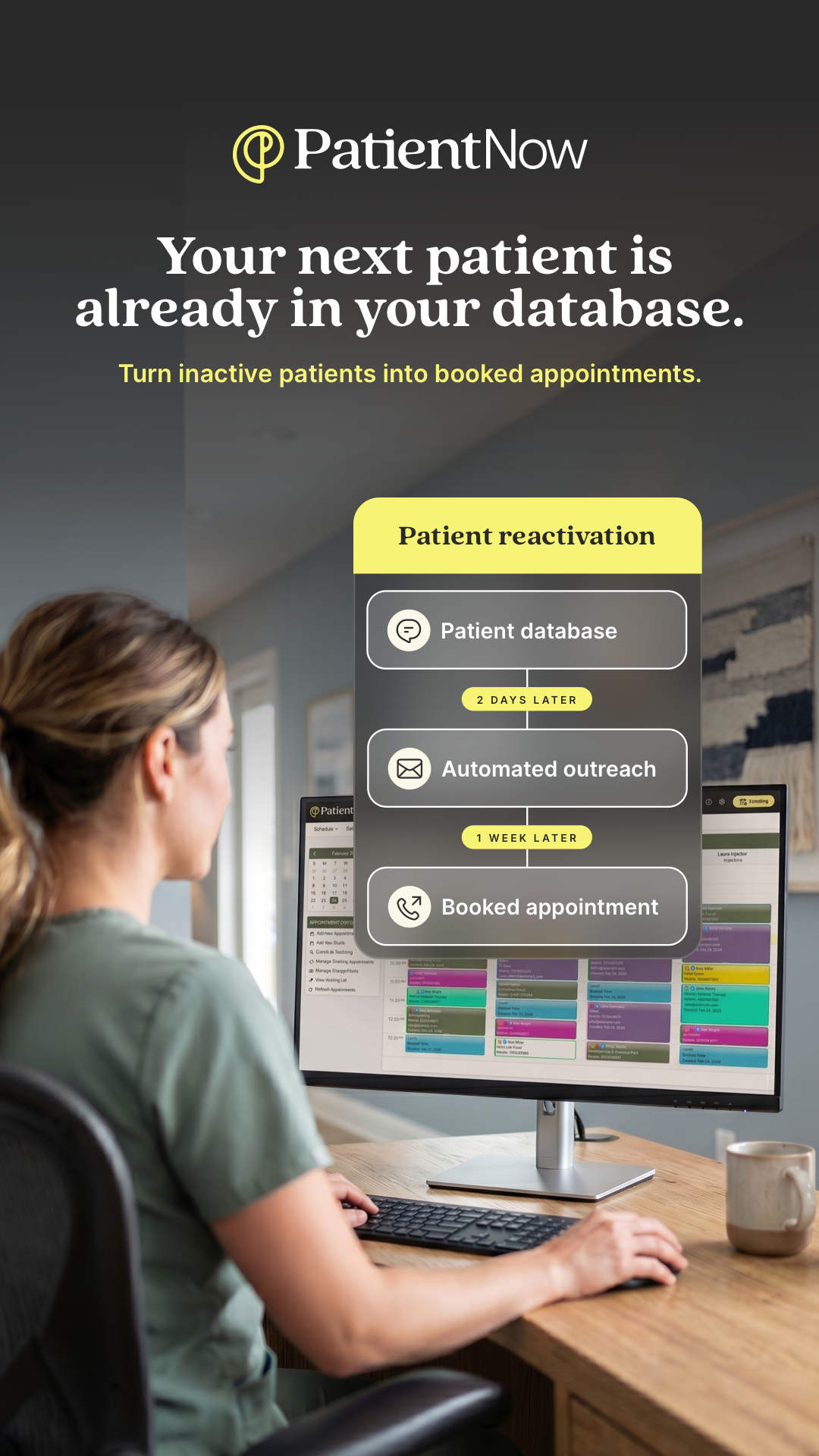 PatientNow Facebook ad