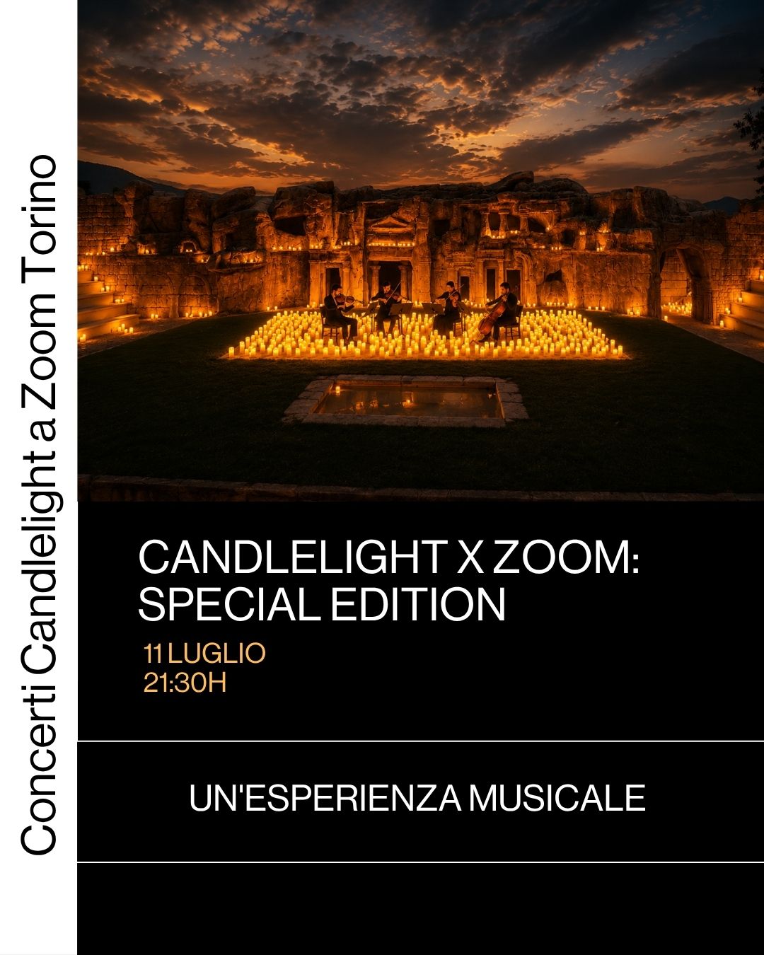 Candlelight Concerts by Fever Facebook ad