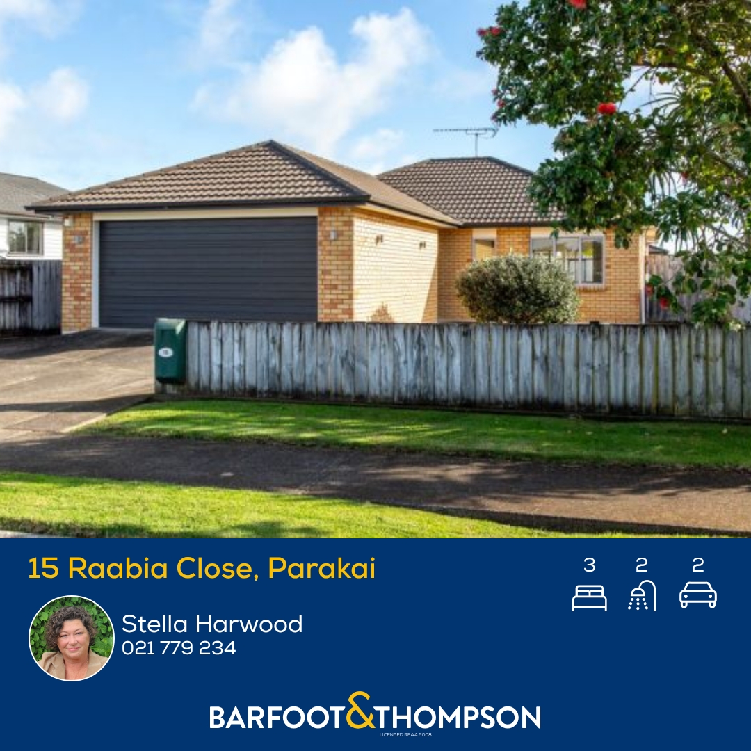 Barfoot & Thompson, Kumeu, Waimauku & Helensville Facebook ad: 15 Raabia Close, Parakai