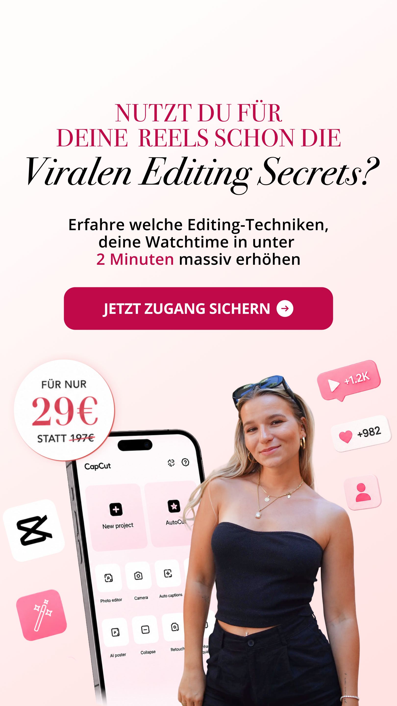 Alinas Creator Club Facebook ad