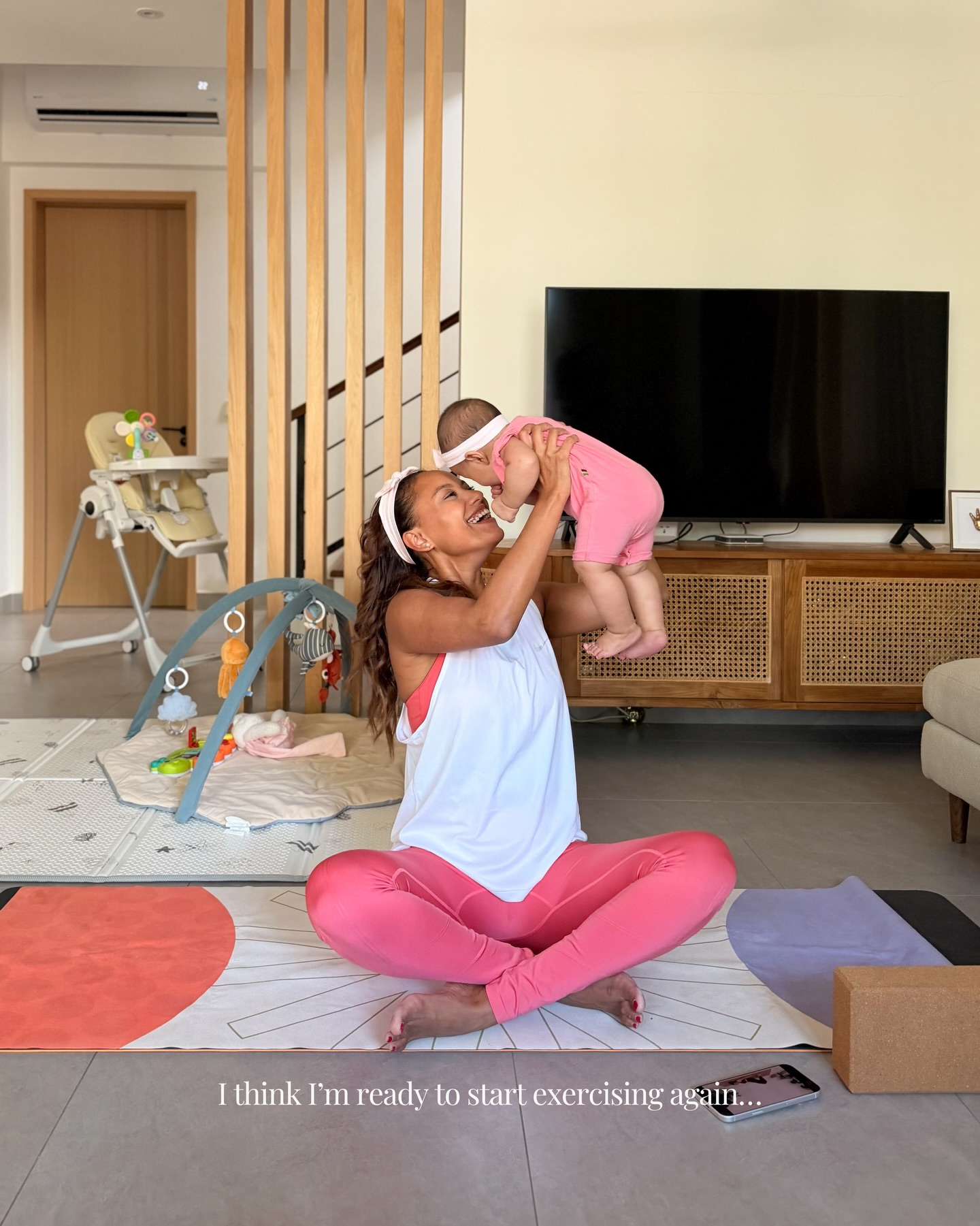 Visa Facebook ad: After focusing on my baby for months, I’m…