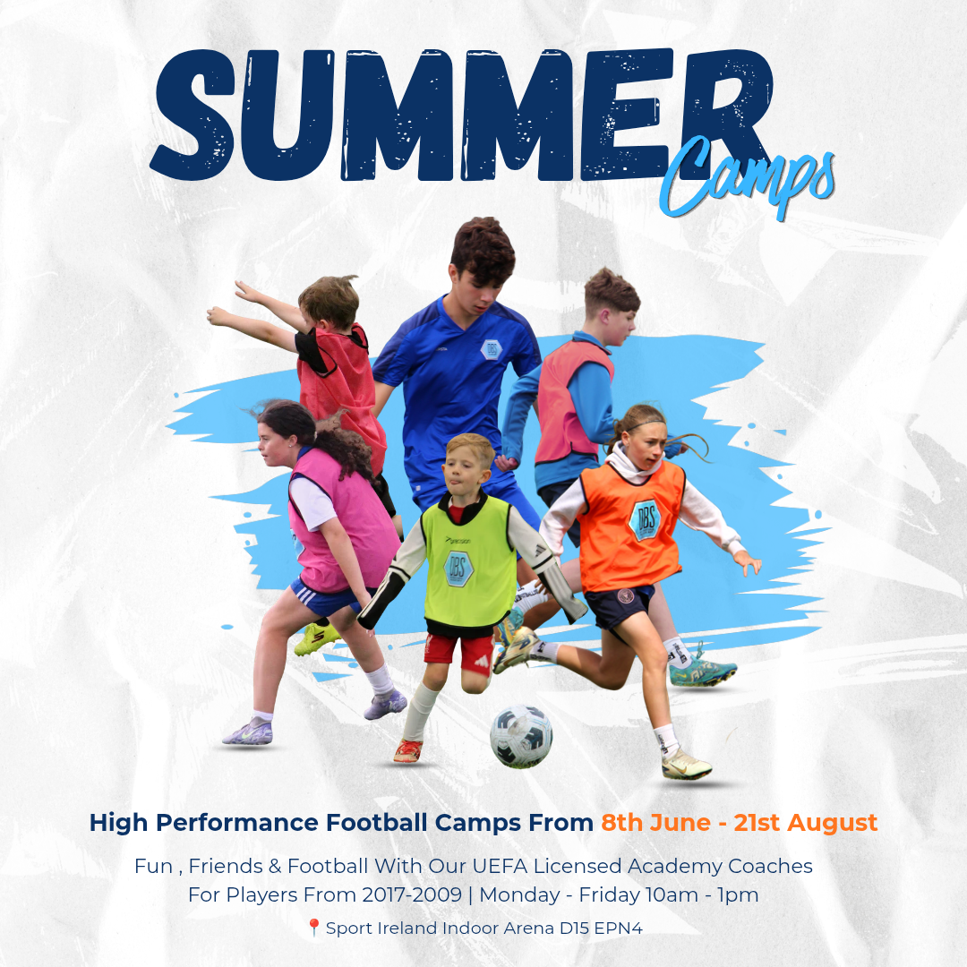 DBS International Academy Facebook ad: Football Summer Camps