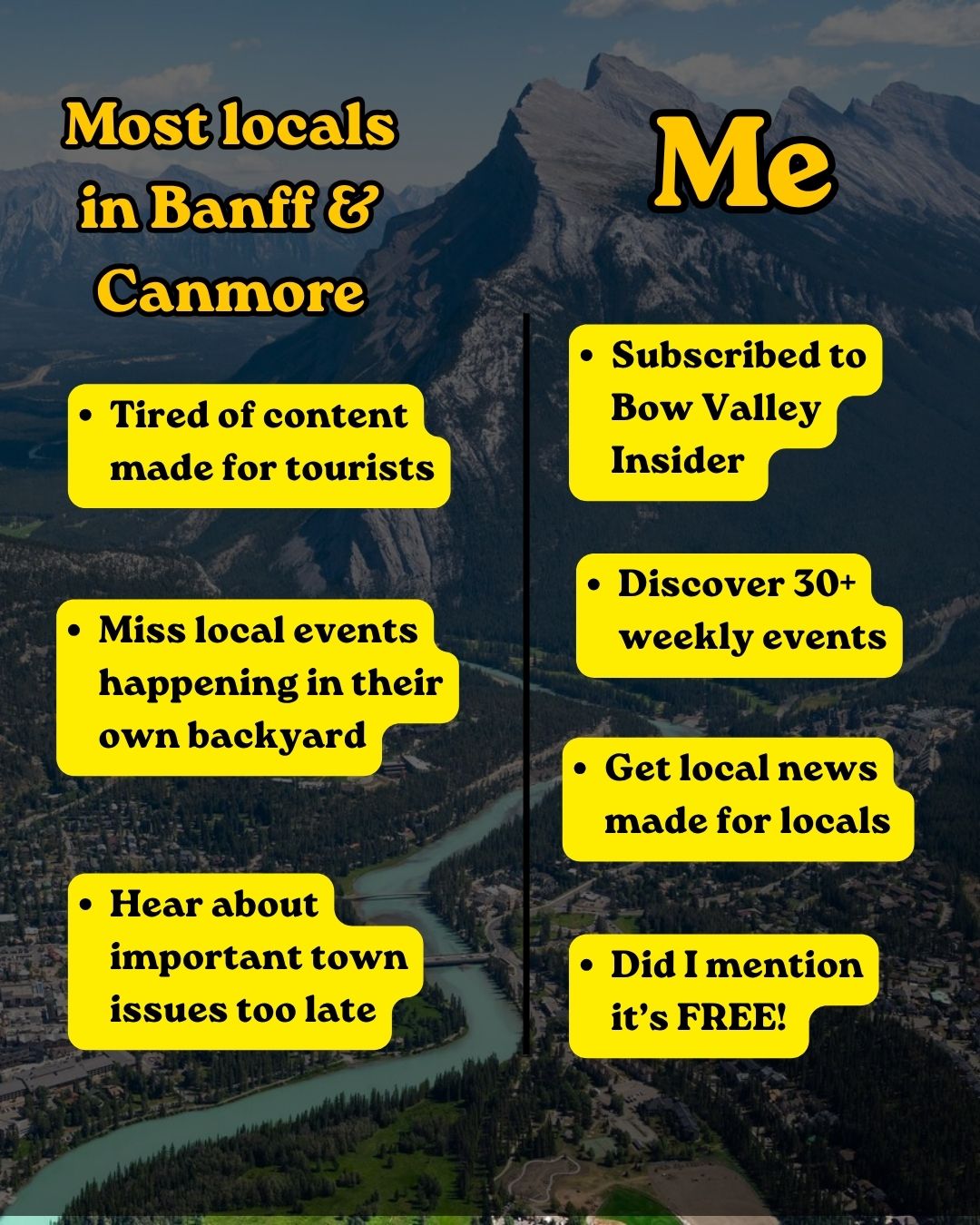 Bow Valley Insider Facebook ad
