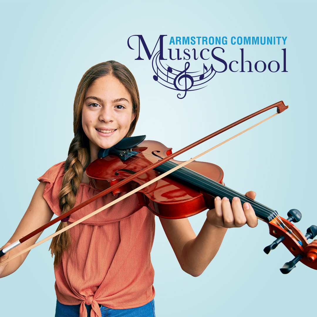 Armstrong Community Music School Facebook ad: Your child deserves a music teacher who makes…