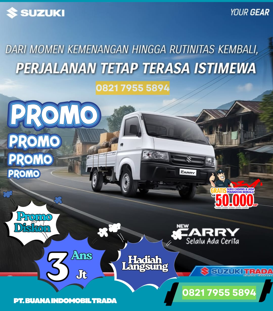 Rafi Suzuki Facebook ad: Promo suzuki Carry