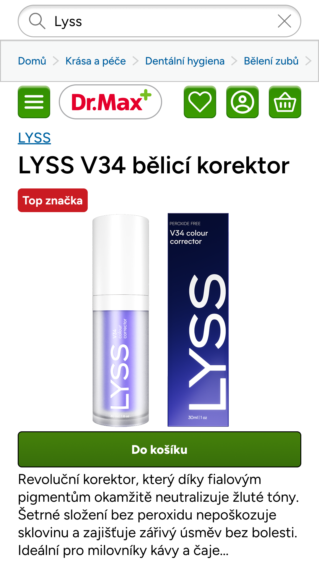 LYSS Facebook ad