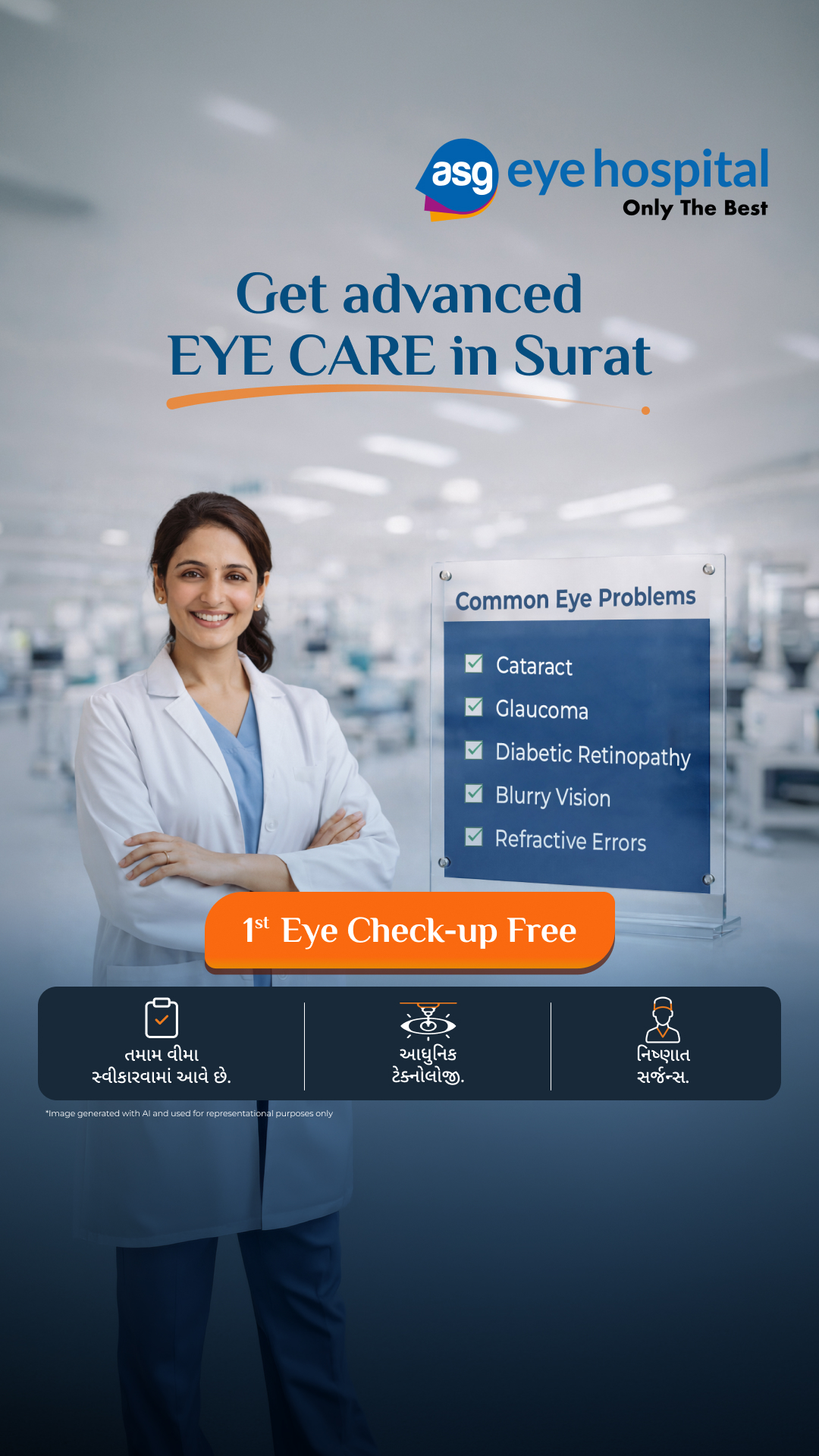 ASG Eye Hospital Facebook ad