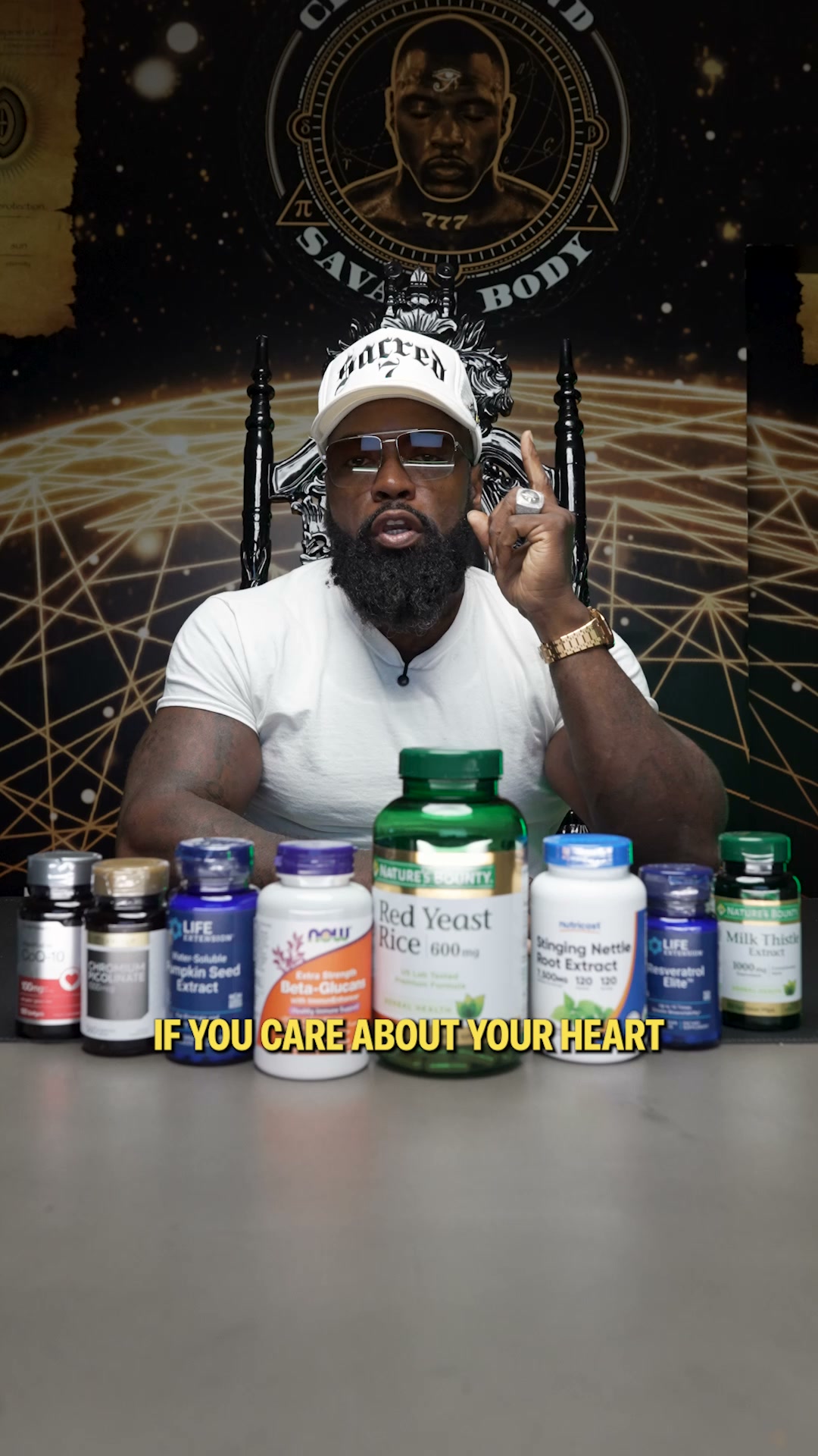 mikerashid Facebook ad: All 13 Organ Support Ingredients in One Scoop. No Pillbox…