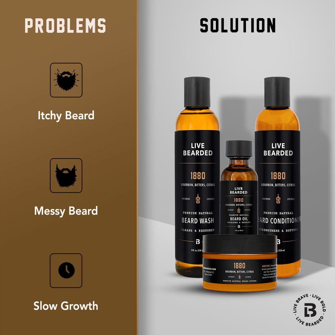 Live Bearded Facebook ad