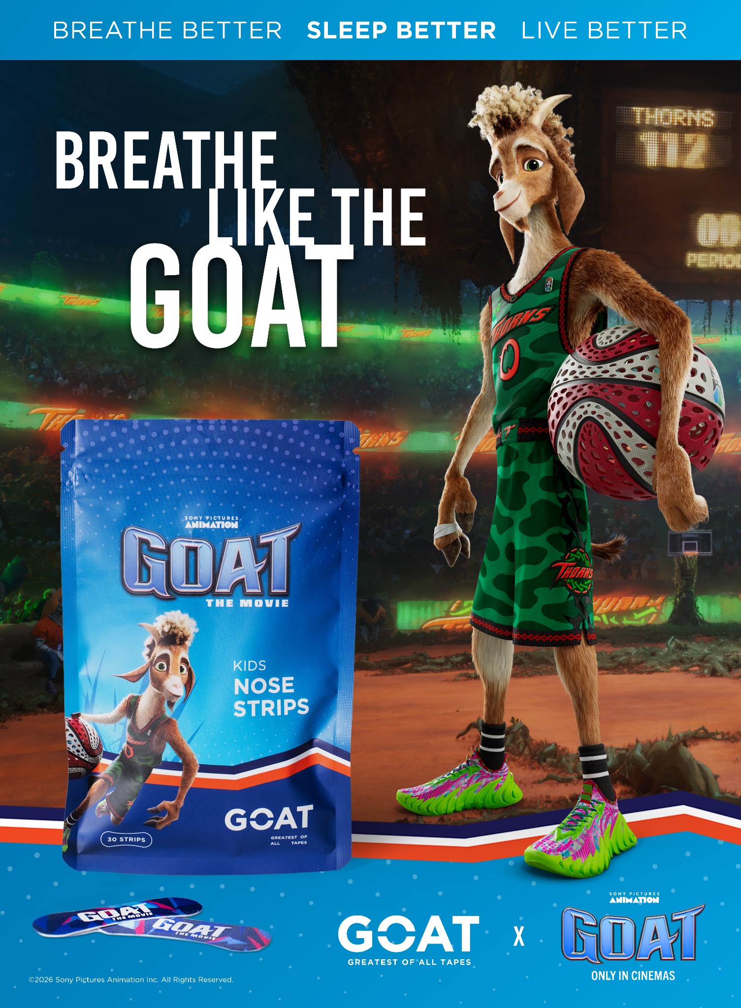 The GOAT  Facebook ad