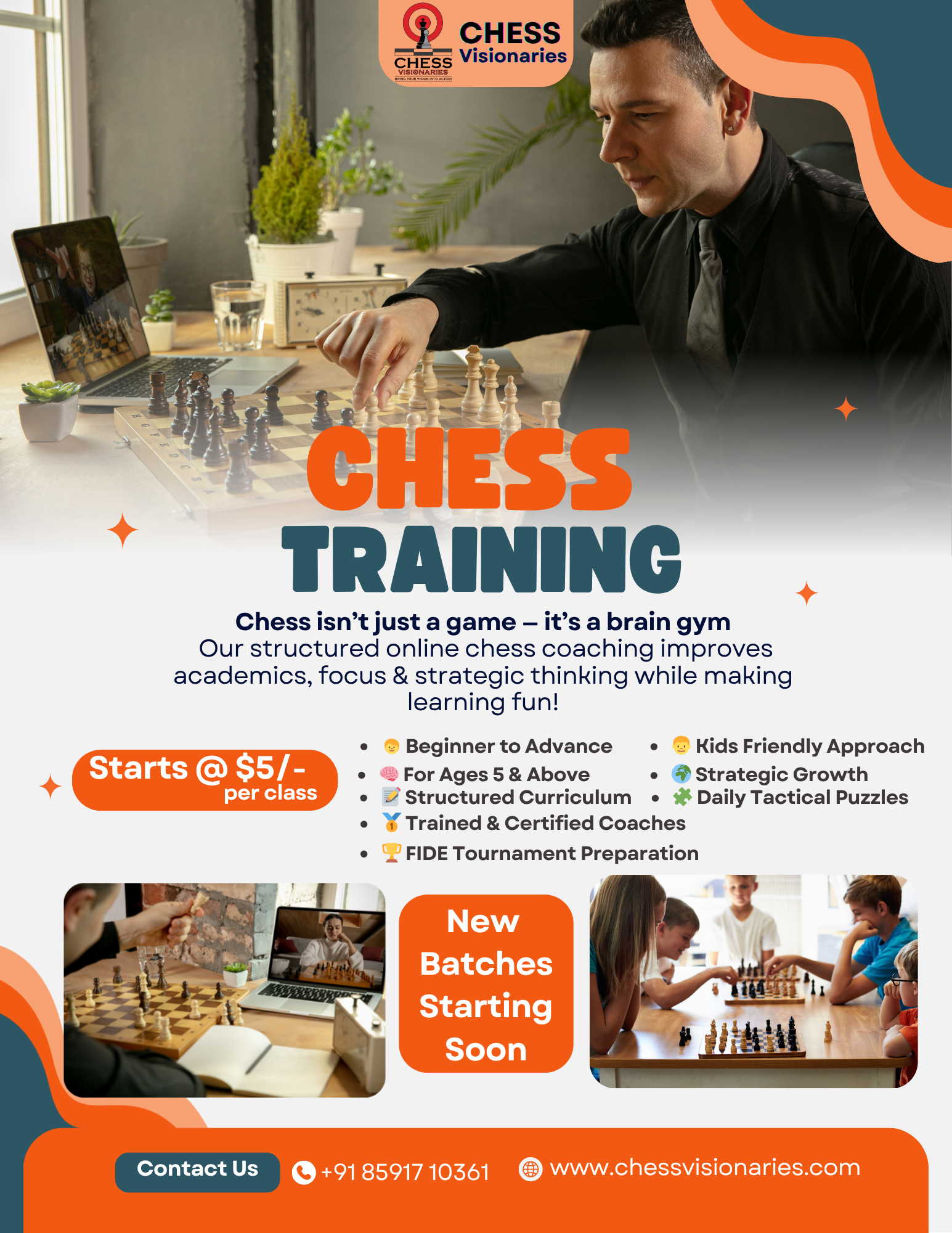 Chess Visionaries Facebook ad