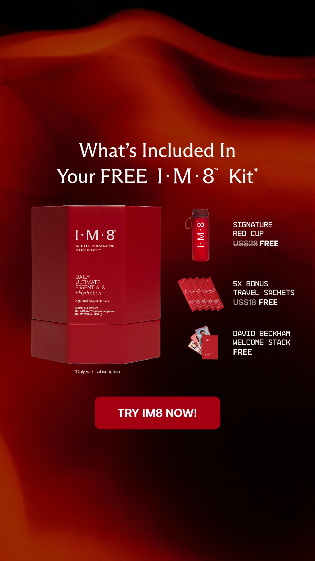 IM8 Health Facebook ad