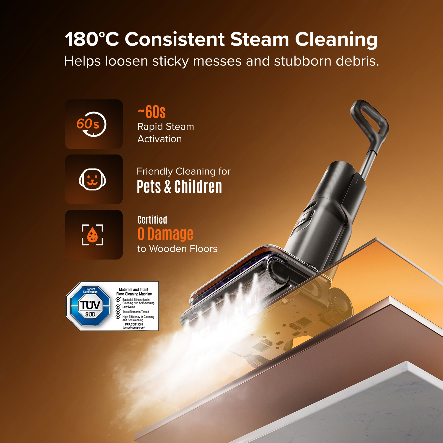 Roborock Australia Facebook ad: Steam More, Stop Less