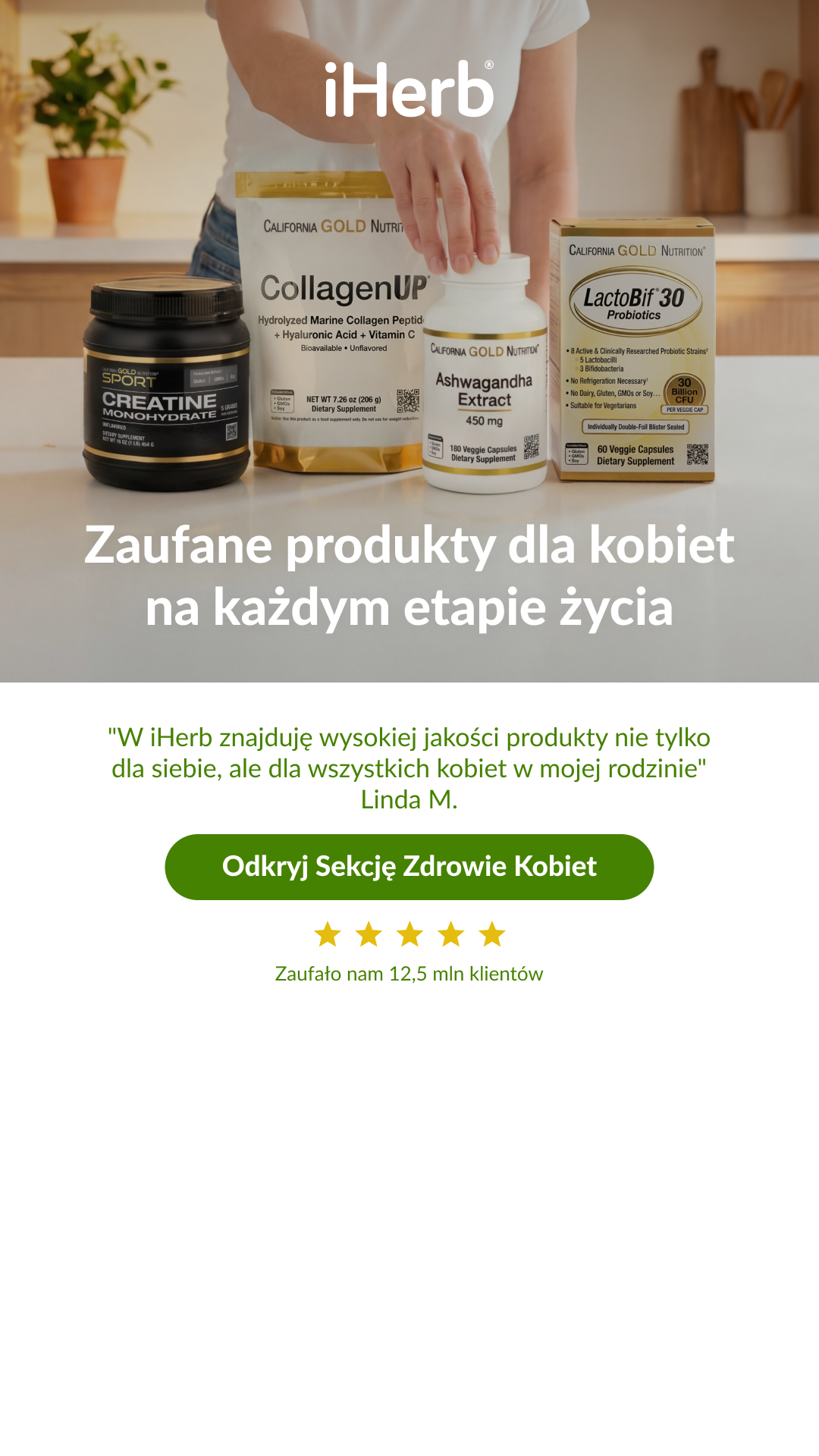 iHerb Facebook ad