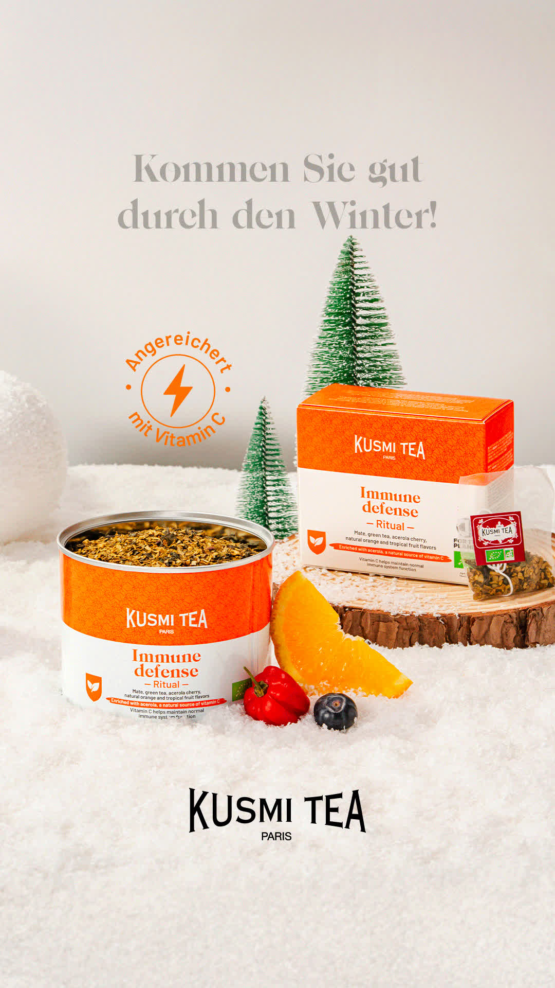 Kusmi Tea Facebook ad from Sep 17, 2026