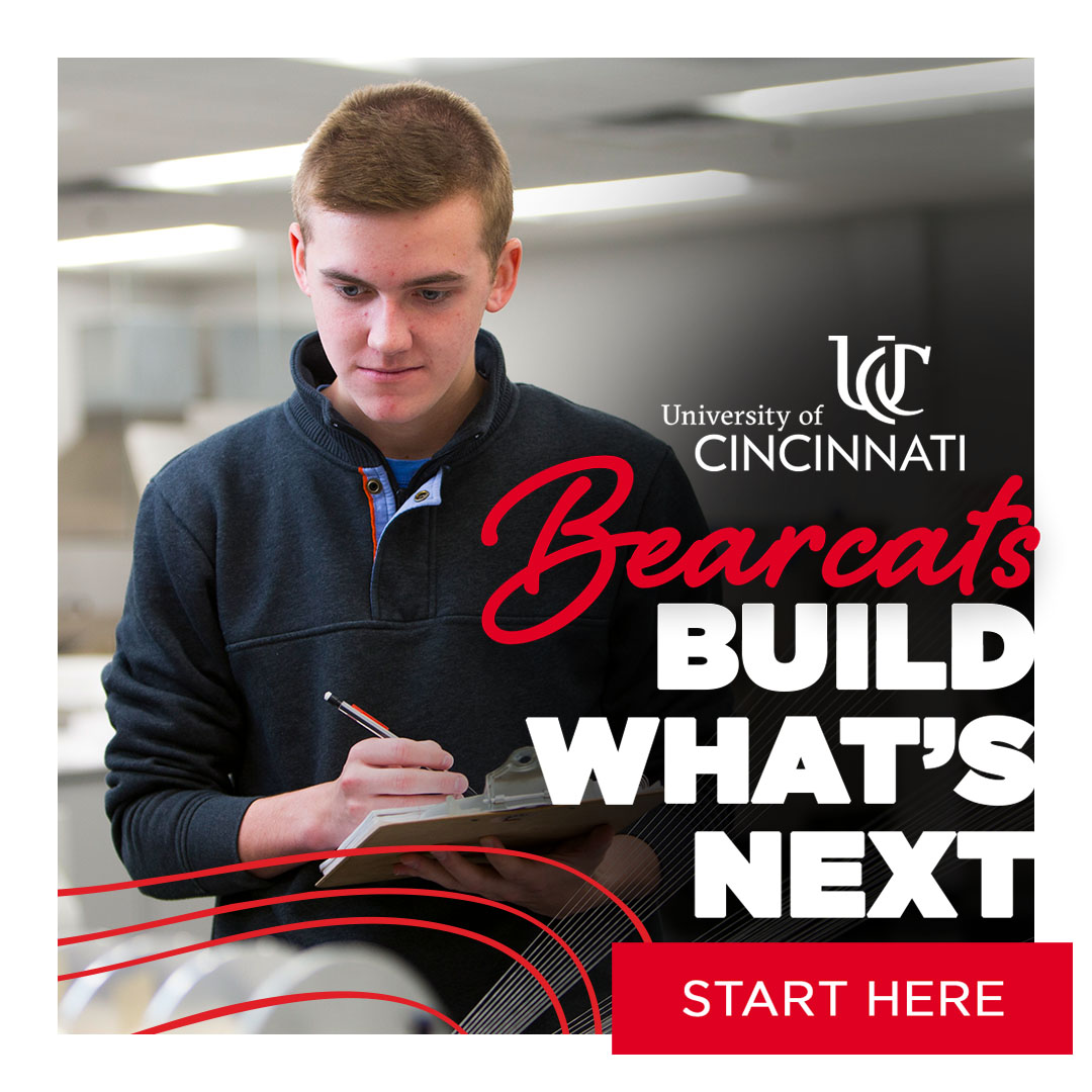 University of Cincinnati Facebook ad: The Bearcats Difference