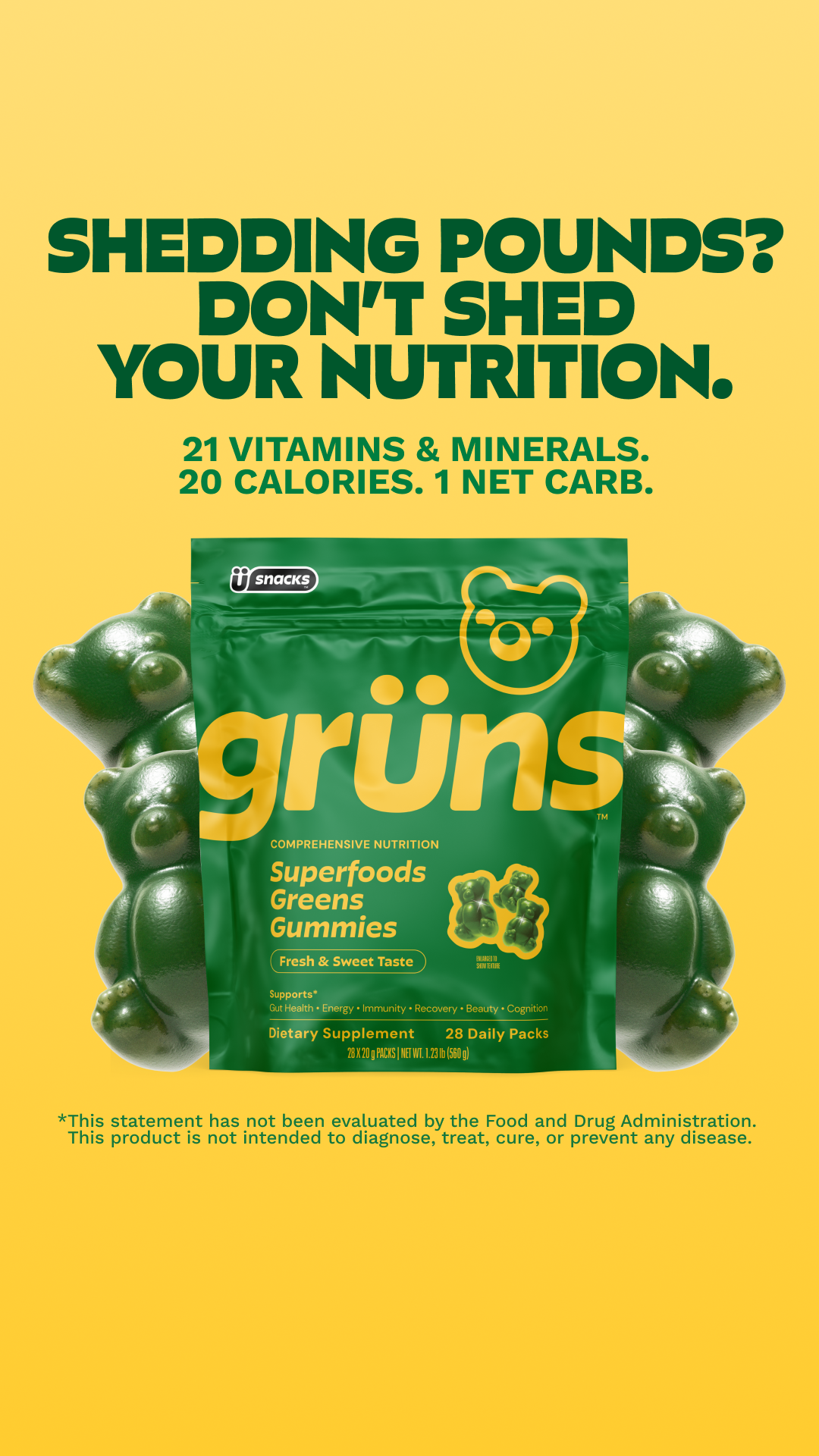 Grüns Facebook ad