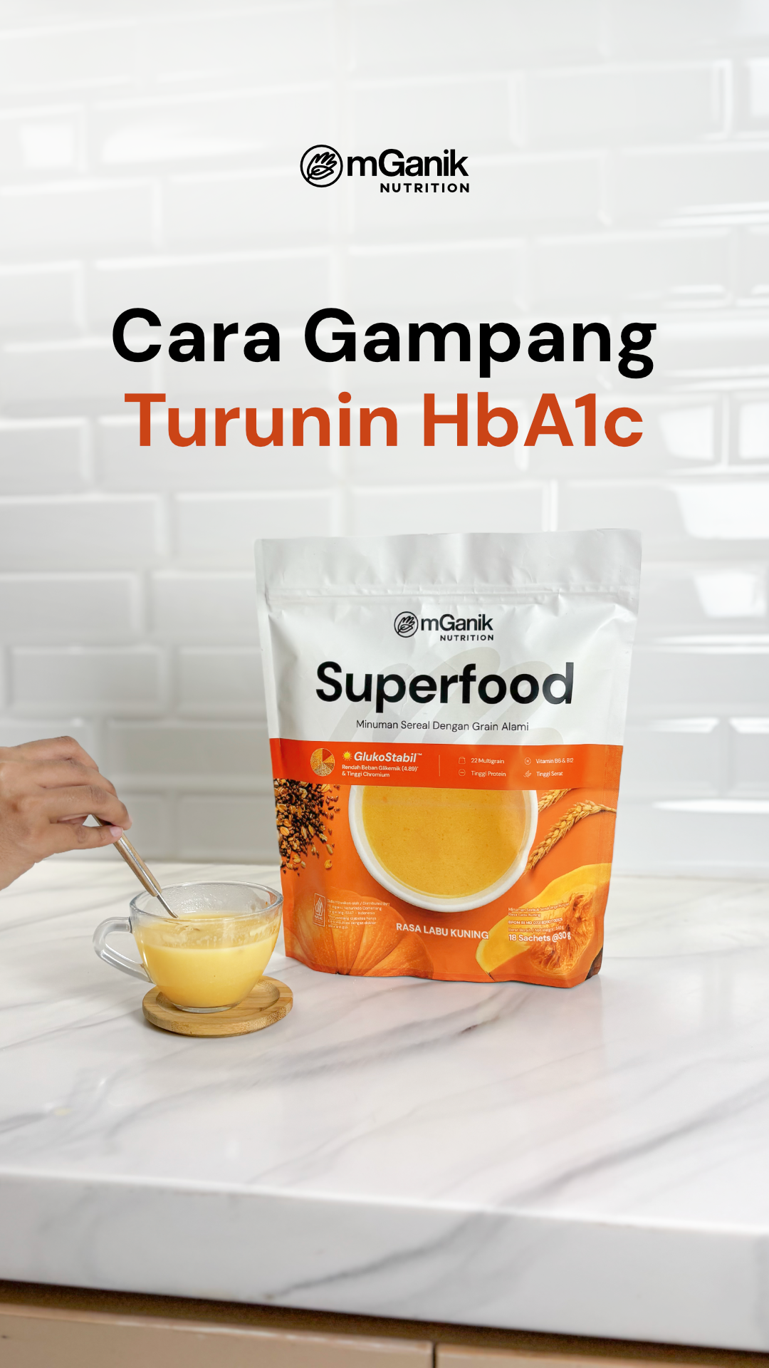 mGanik Superfood Solusi Diabetes Facebook ad
