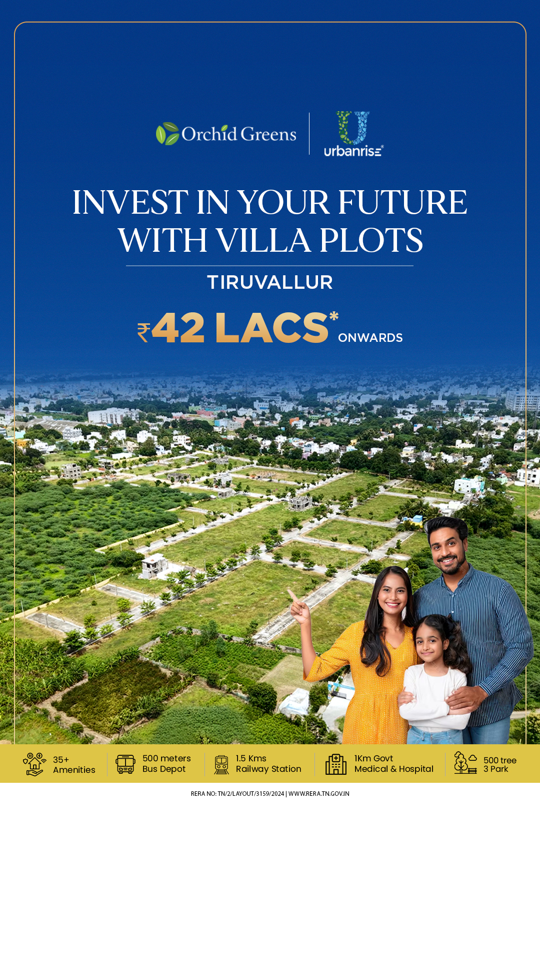 Urbanrise - Orchid Greens Facebook ad from Feb 13, 2026
