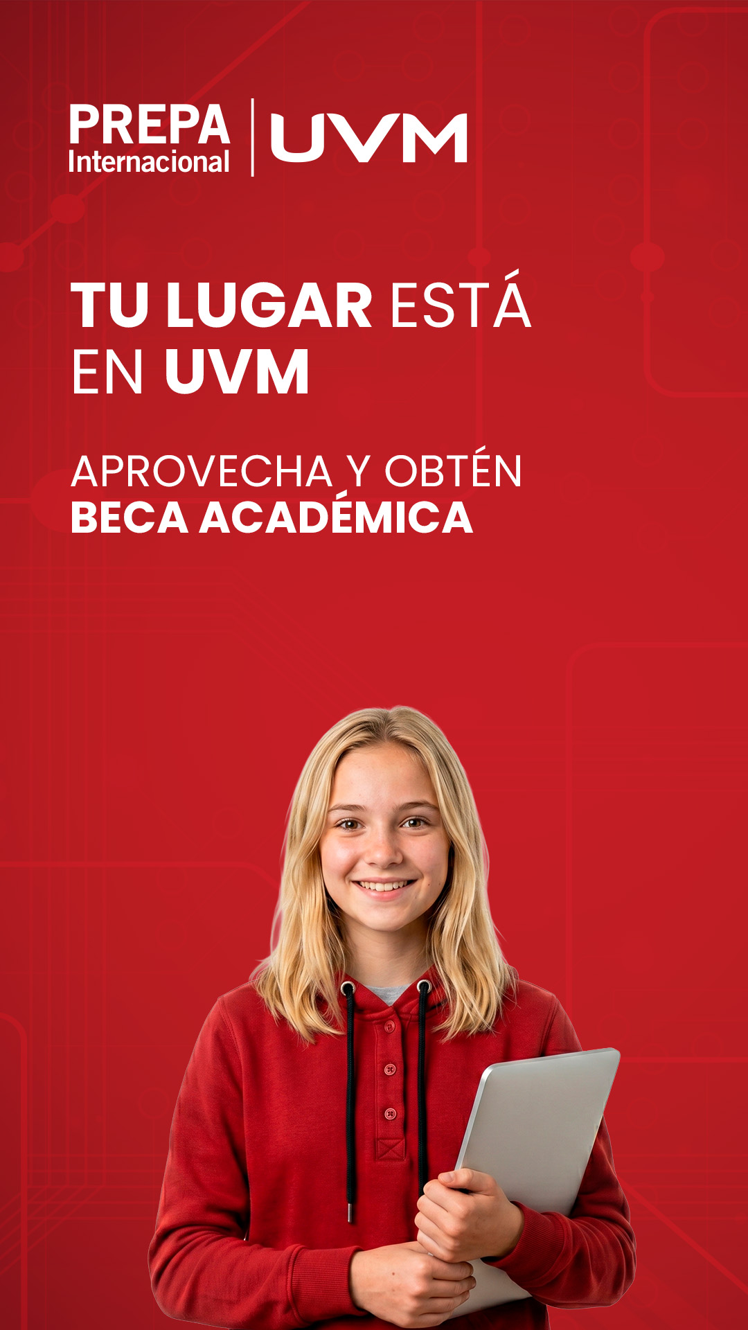 UVM Facebook ad