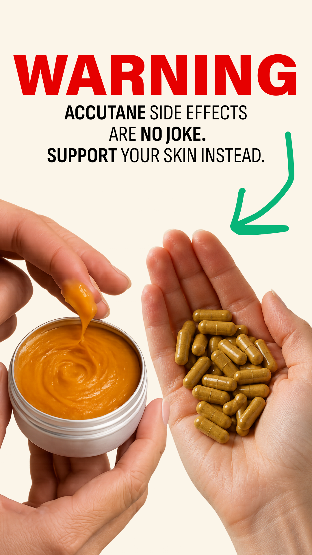 Norse Organics Facebook ad