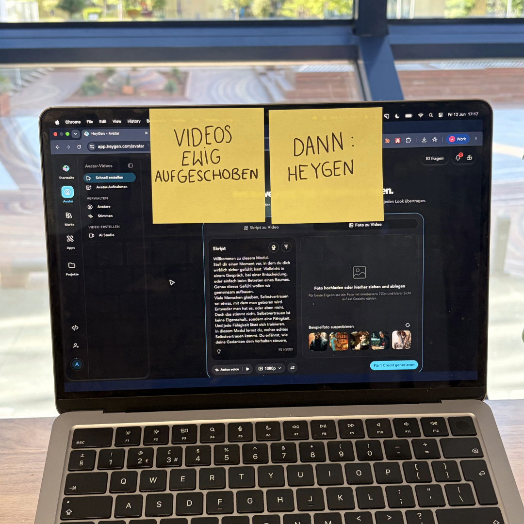 HeyGen Facebook ad