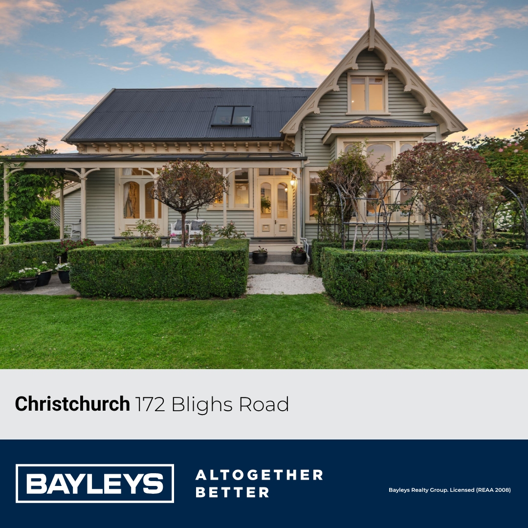 Bayleys Canterbury Facebook ad: 172 Blighs Road, Christchurch