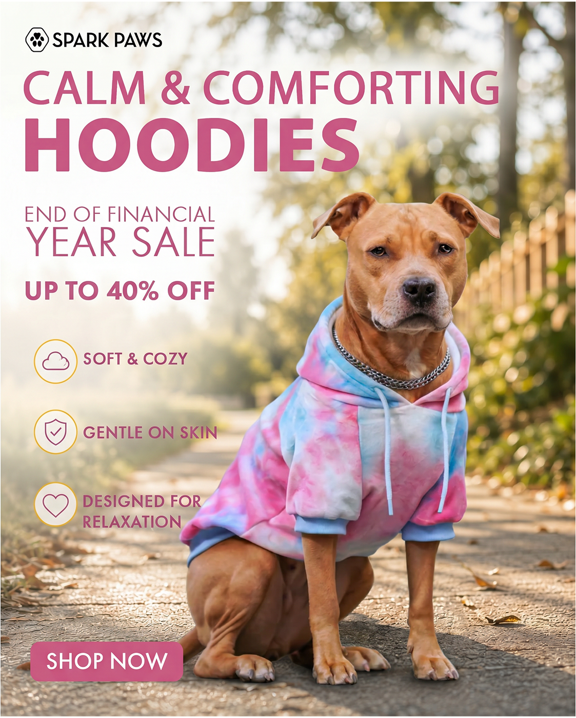 Spark Paws Facebook ad