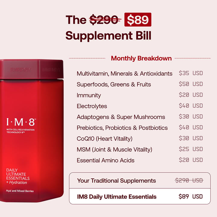 IM8 Health Facebook ad