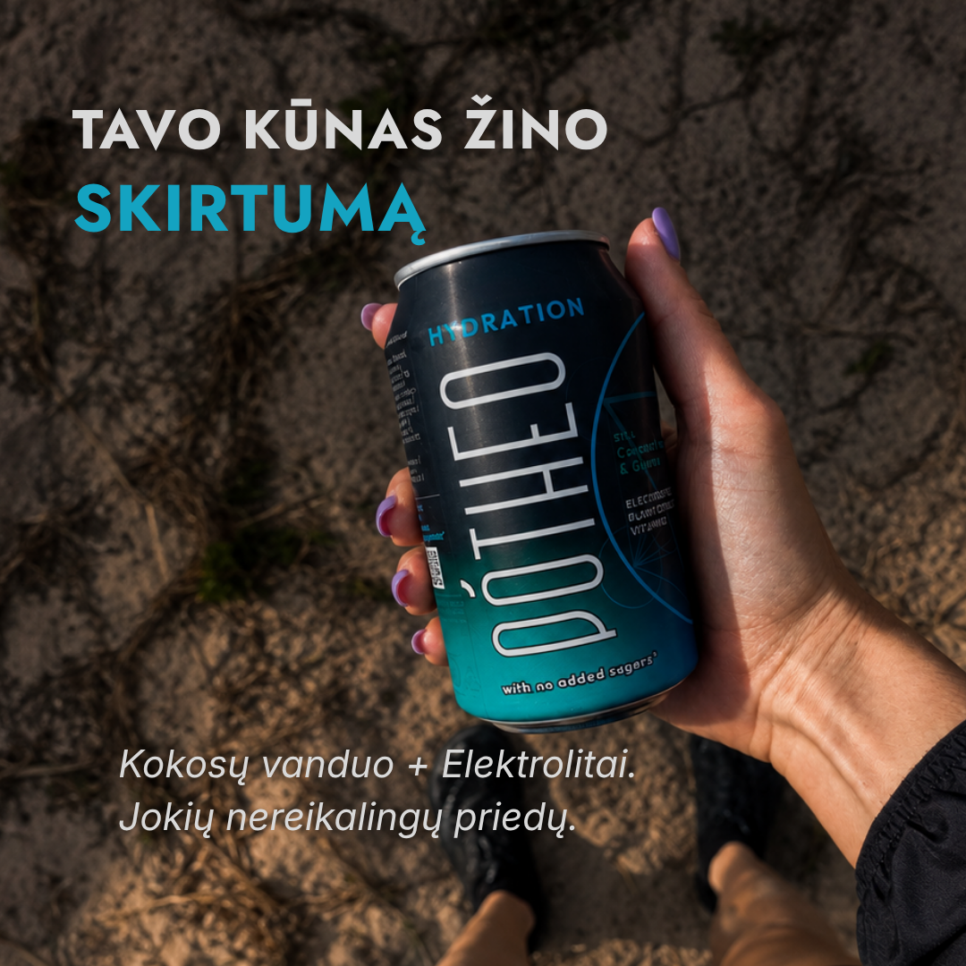 PÓTHEO Facebook ad: Tavo kūnas jaučia skirtumą.