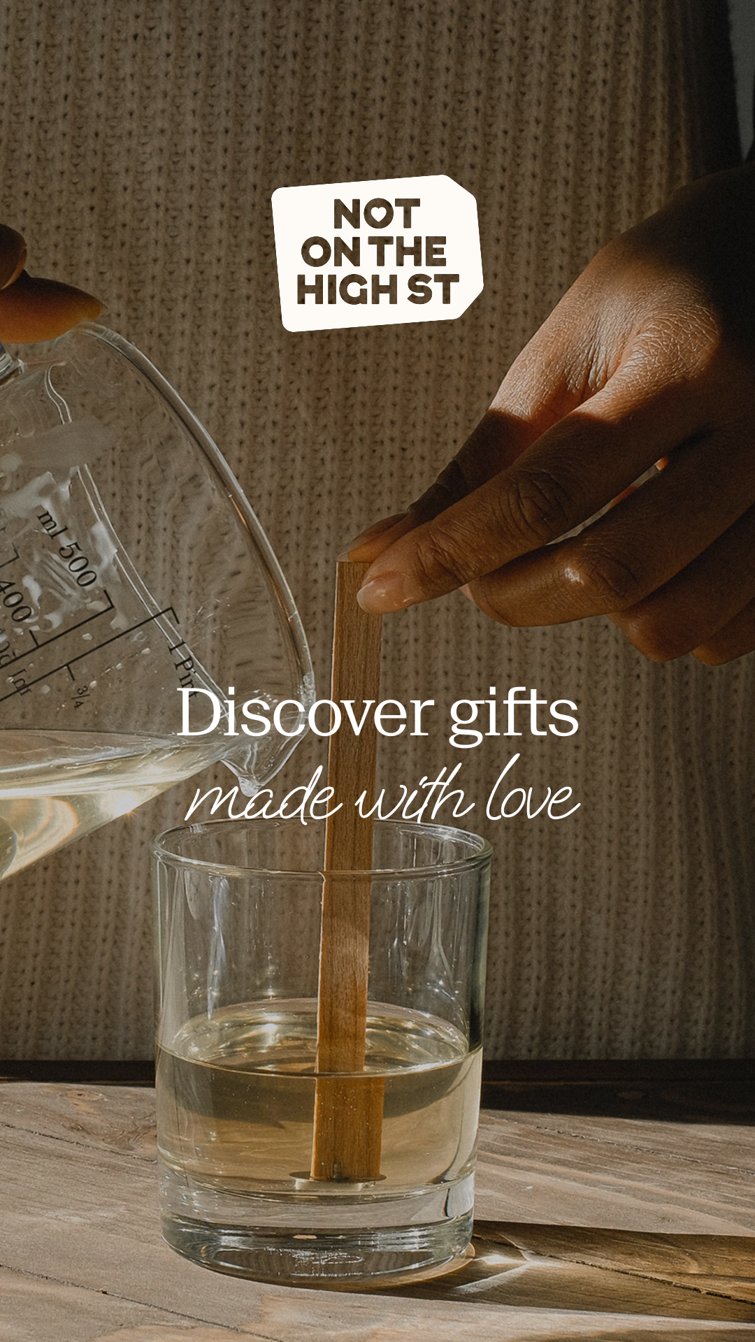 notonthehighstreet Facebook ad: Gifts that aren't off a shelf