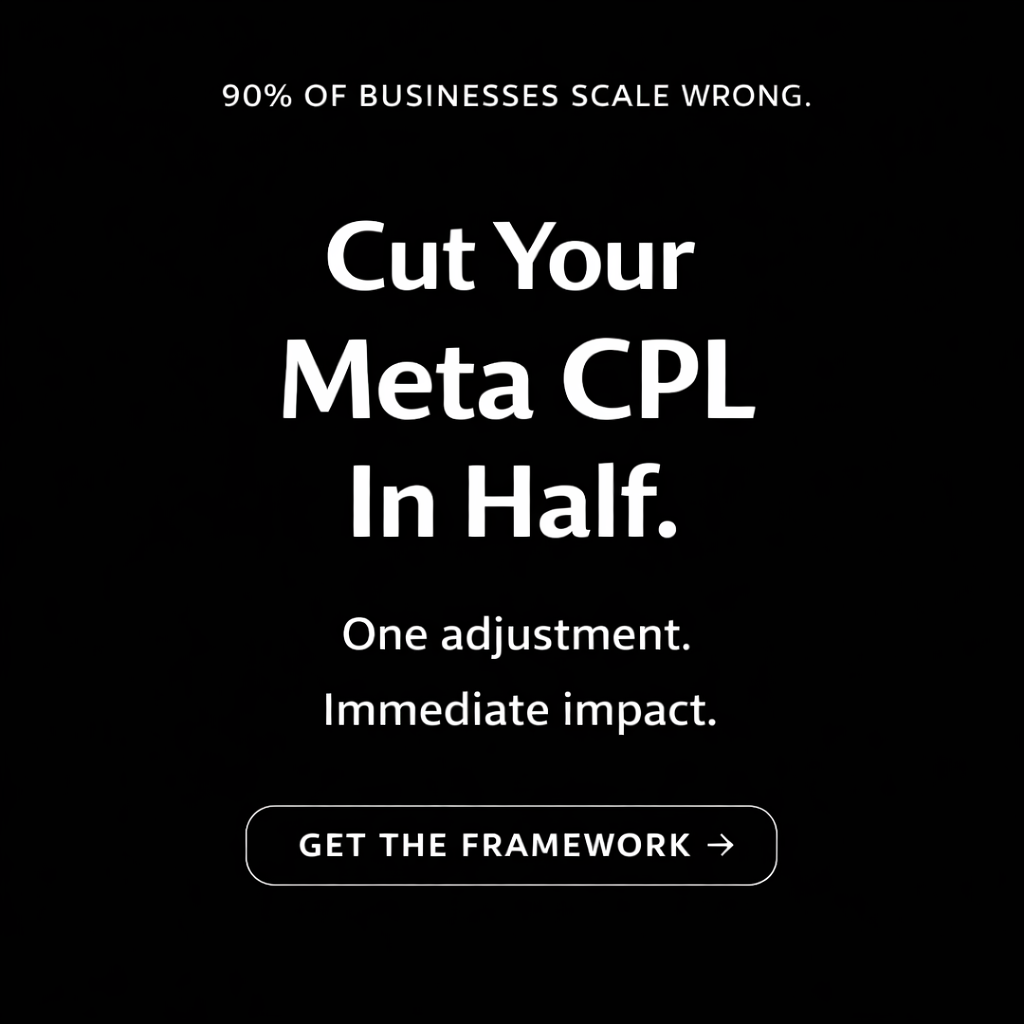The Passionate Few Facebook ad: Results Guaranteed.
