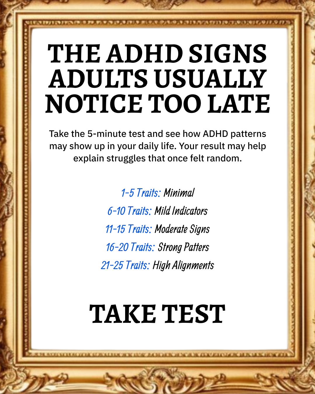 Personality Test: Created by Experts  Facebook ad