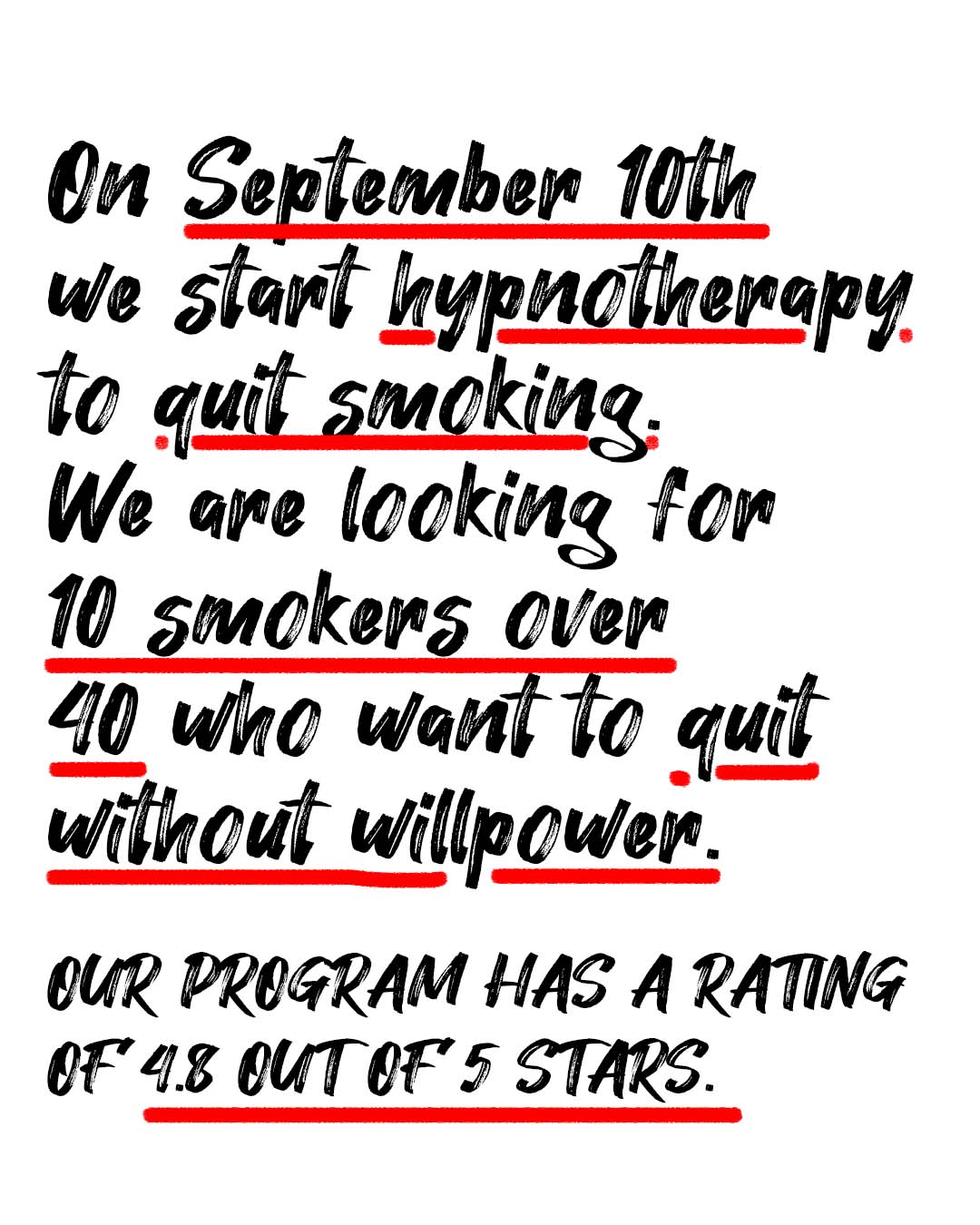 Hypnozio: power of hypnotherapy Facebook ad