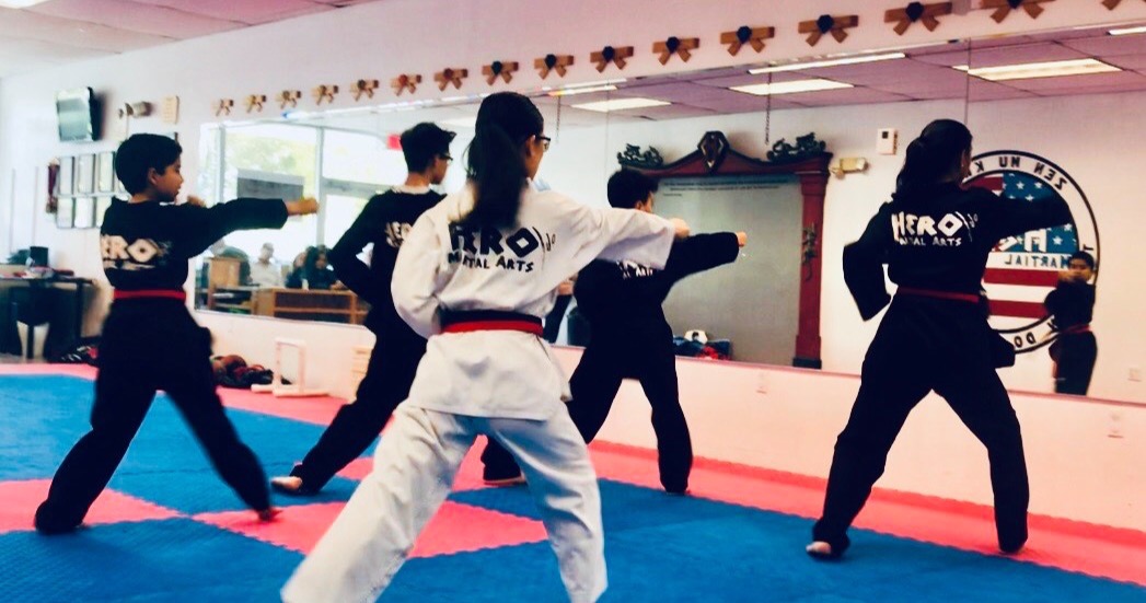 Hero Martial Arts Facebook ad: Become a Hero today!