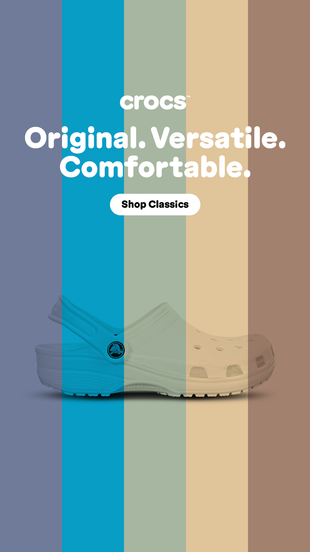 Crocs Facebook ad